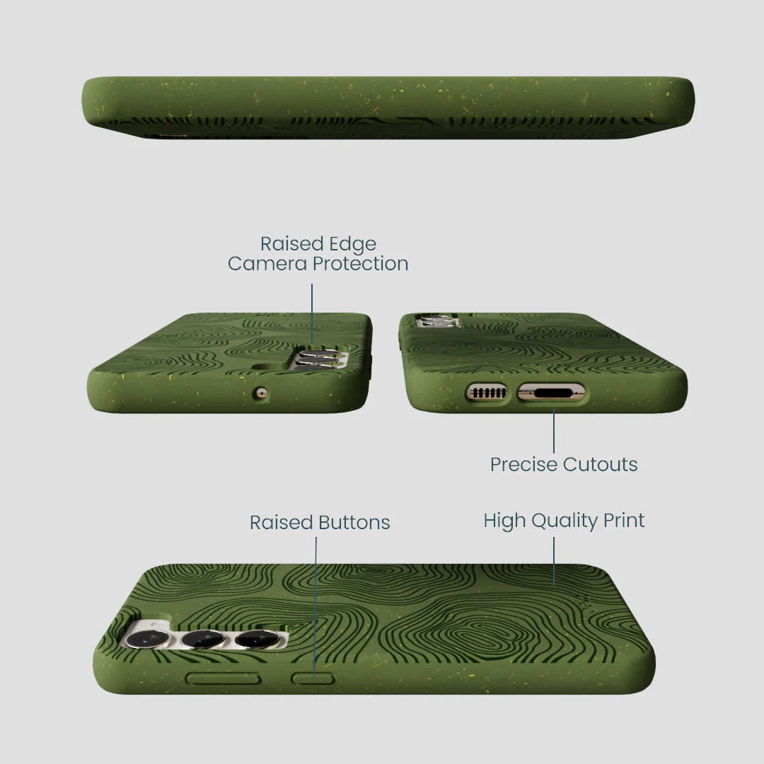 Forest Floor Time Etched Samsung Galaxy S23+(Plus) Case - Image 3