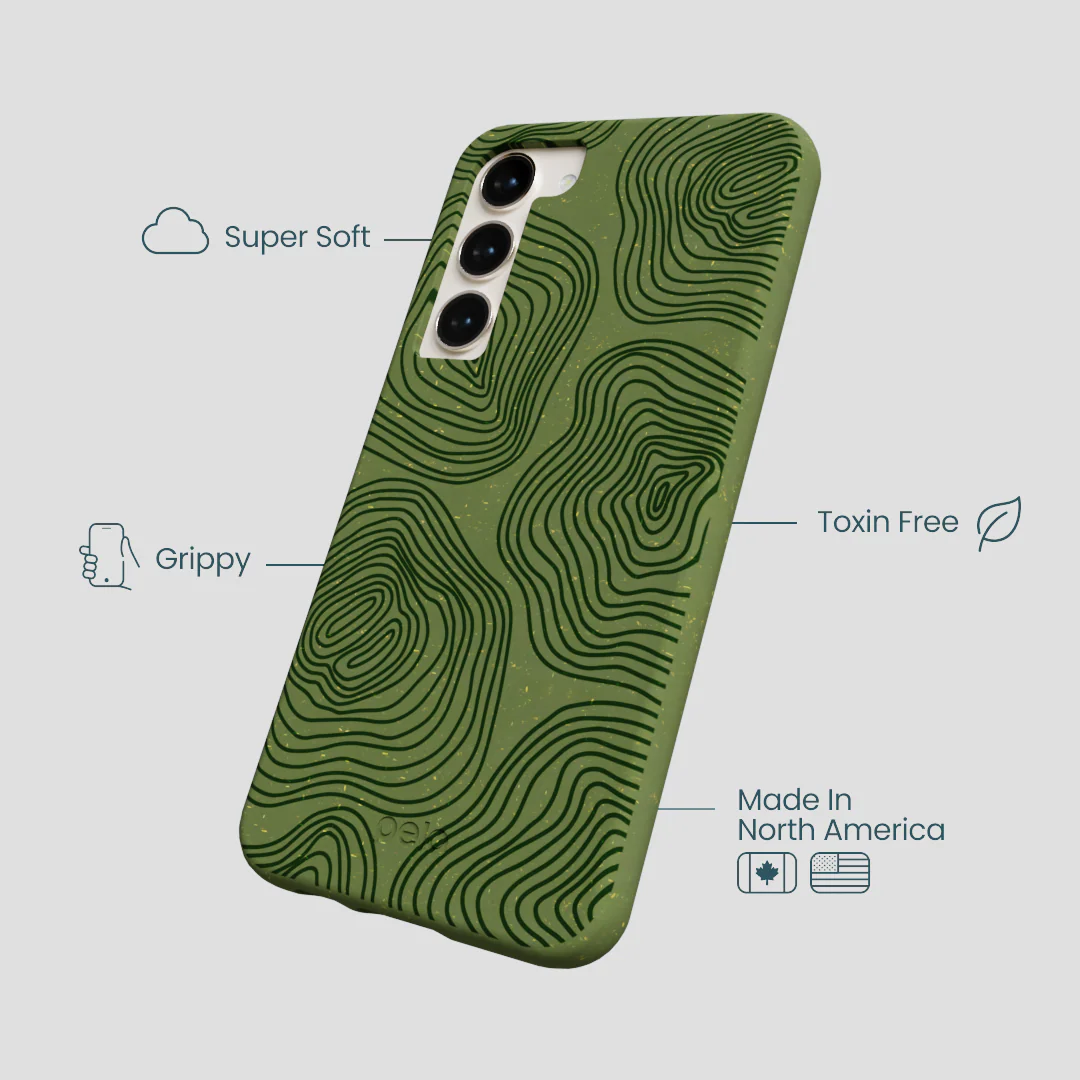 Forest Floor Time Etched Samsung Galaxy S23+(Plus) Case - Image 4