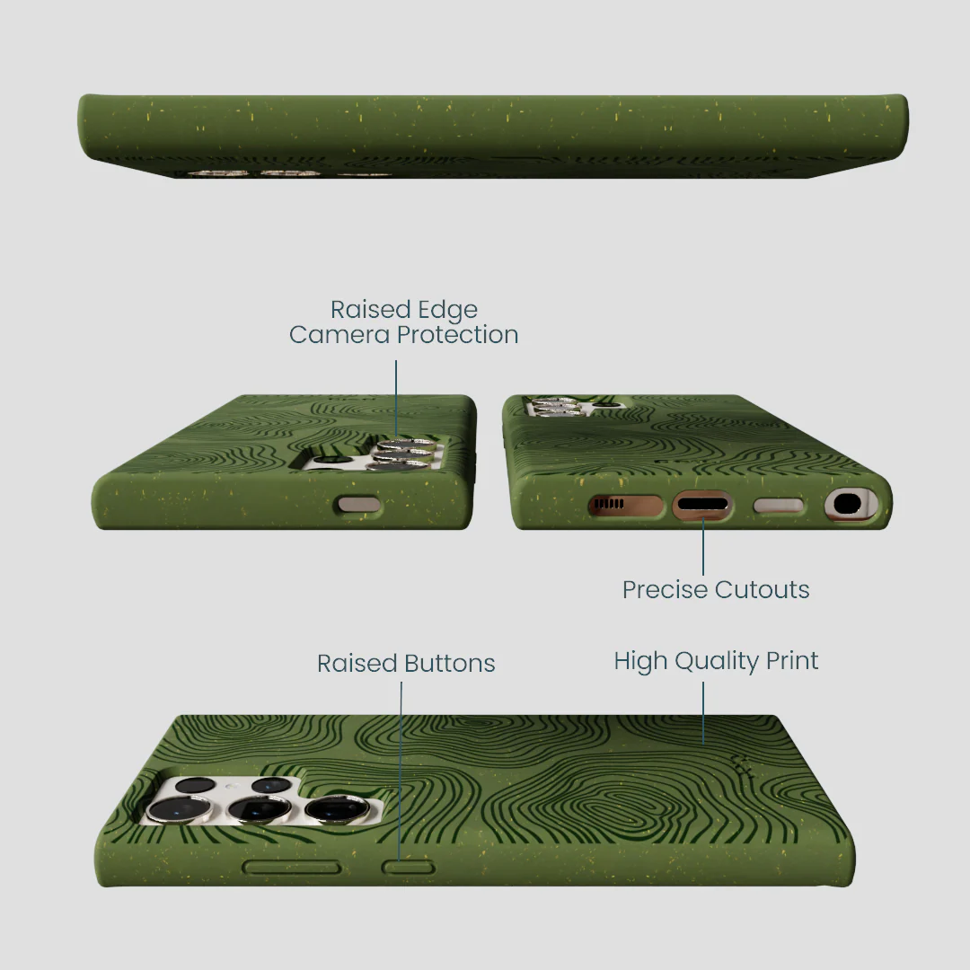 Forest Floor Time Etched Samsung Galaxy S24 Ultra Case - Image 3