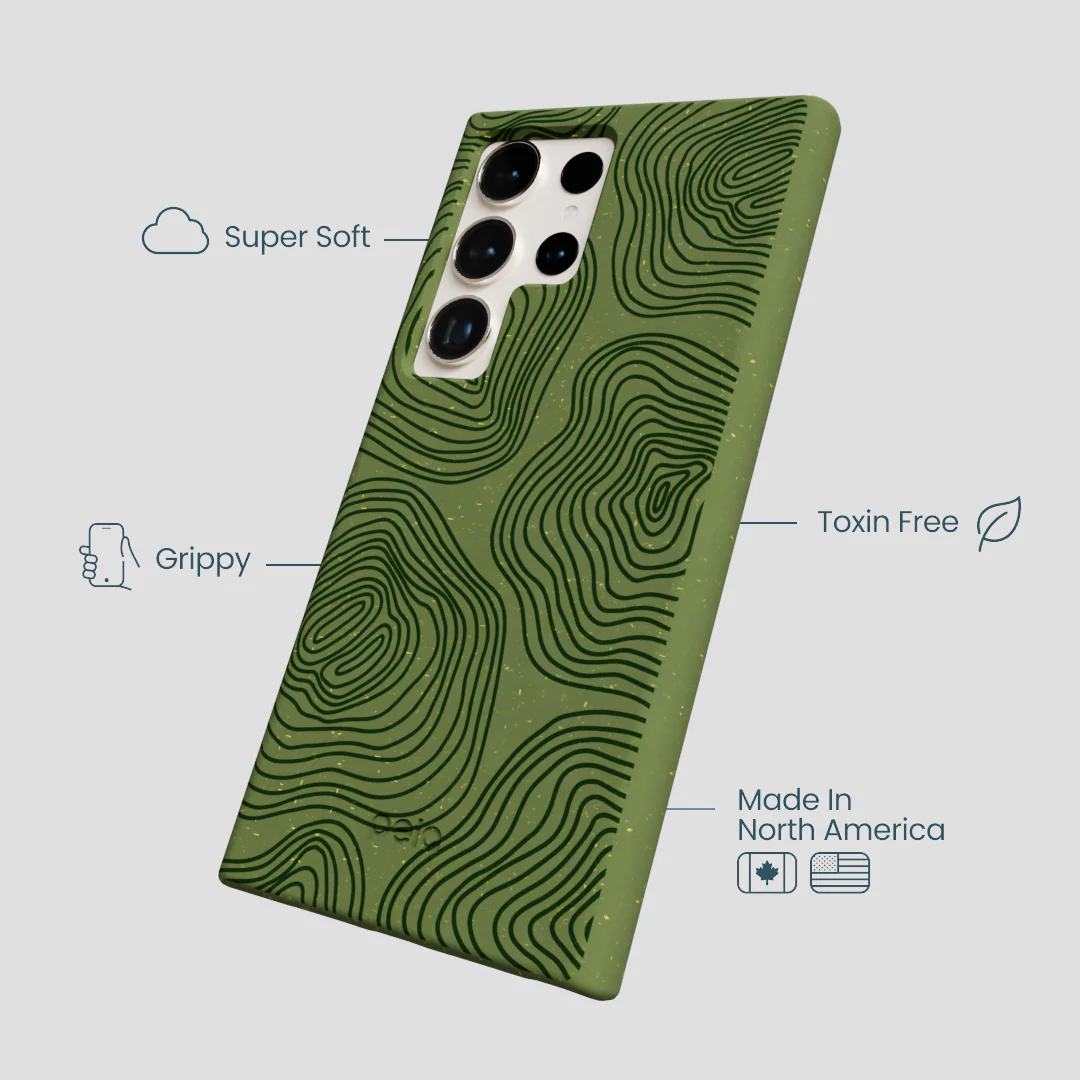 Forest Floor Time Etched Samsung Galaxy S24 Ultra Case - Image 4