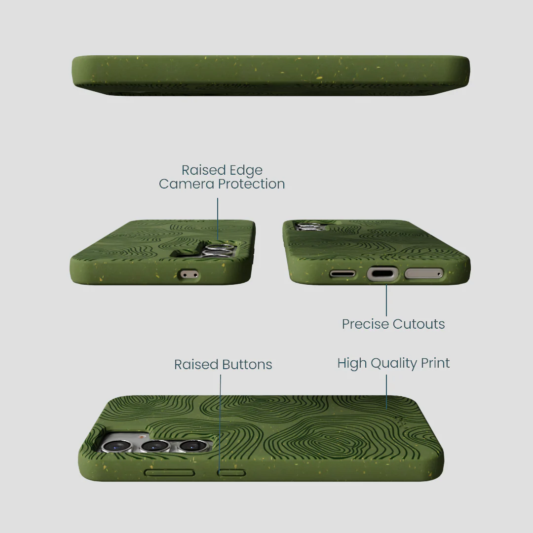 Forest Floor Time Etched Samsung Galaxy S25 Case - Image 3