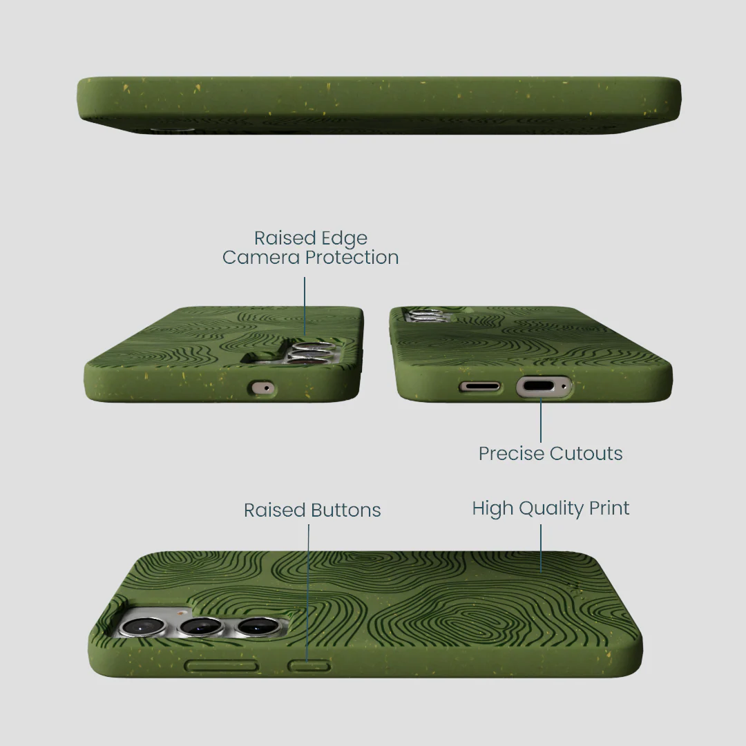 Forest Floor Time Etched Samsung Galaxy S25+(Plus) Case - Image 3