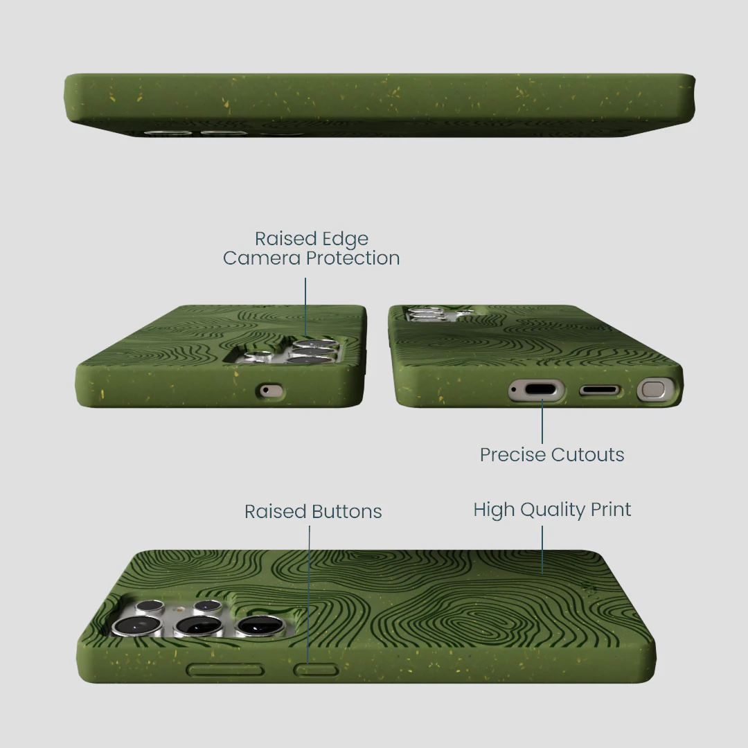 Forest Floor Time Etched Samsung Galaxy S25 Ultra Case - Image 3