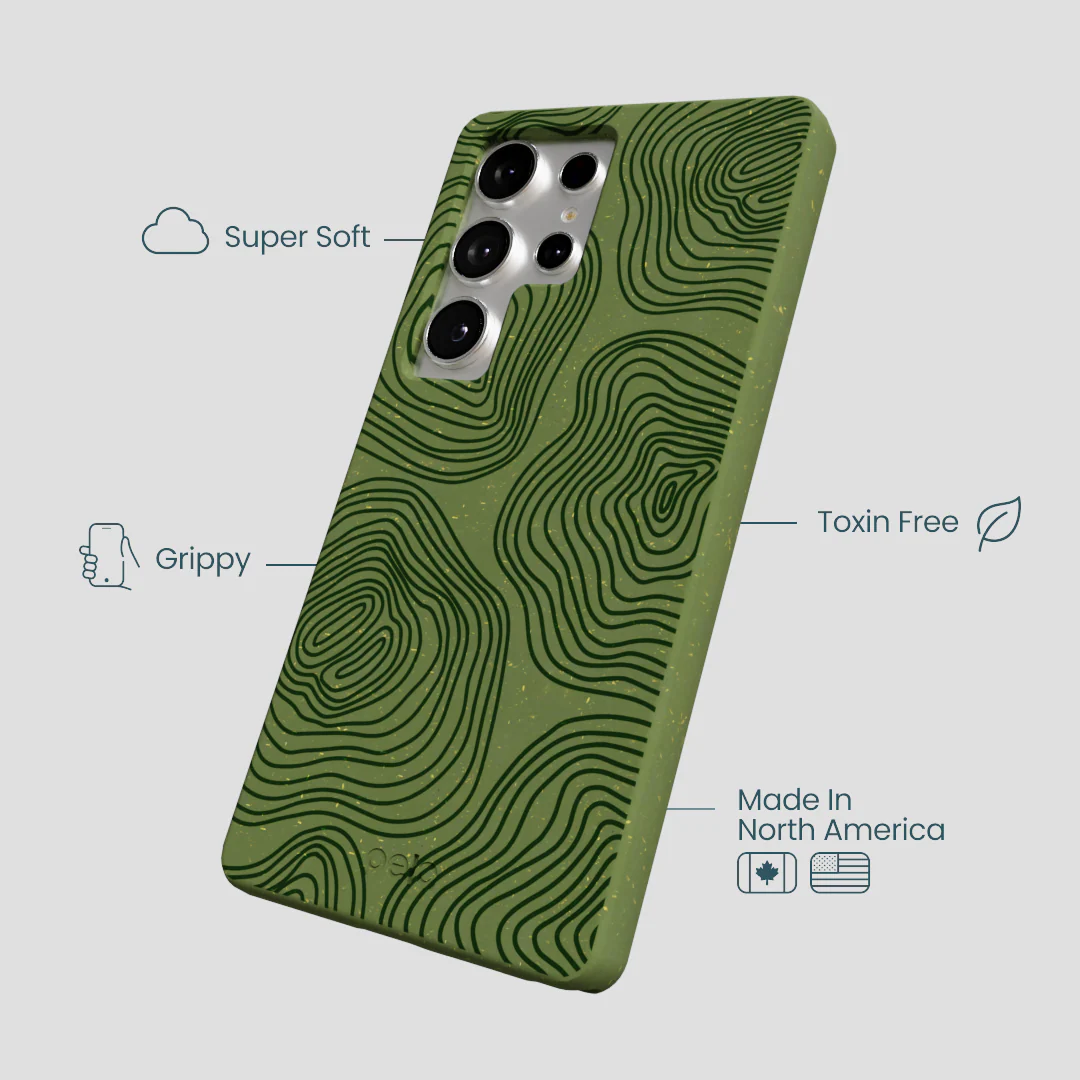Forest Floor Time Etched Samsung Galaxy S25 Ultra Case - Image 4