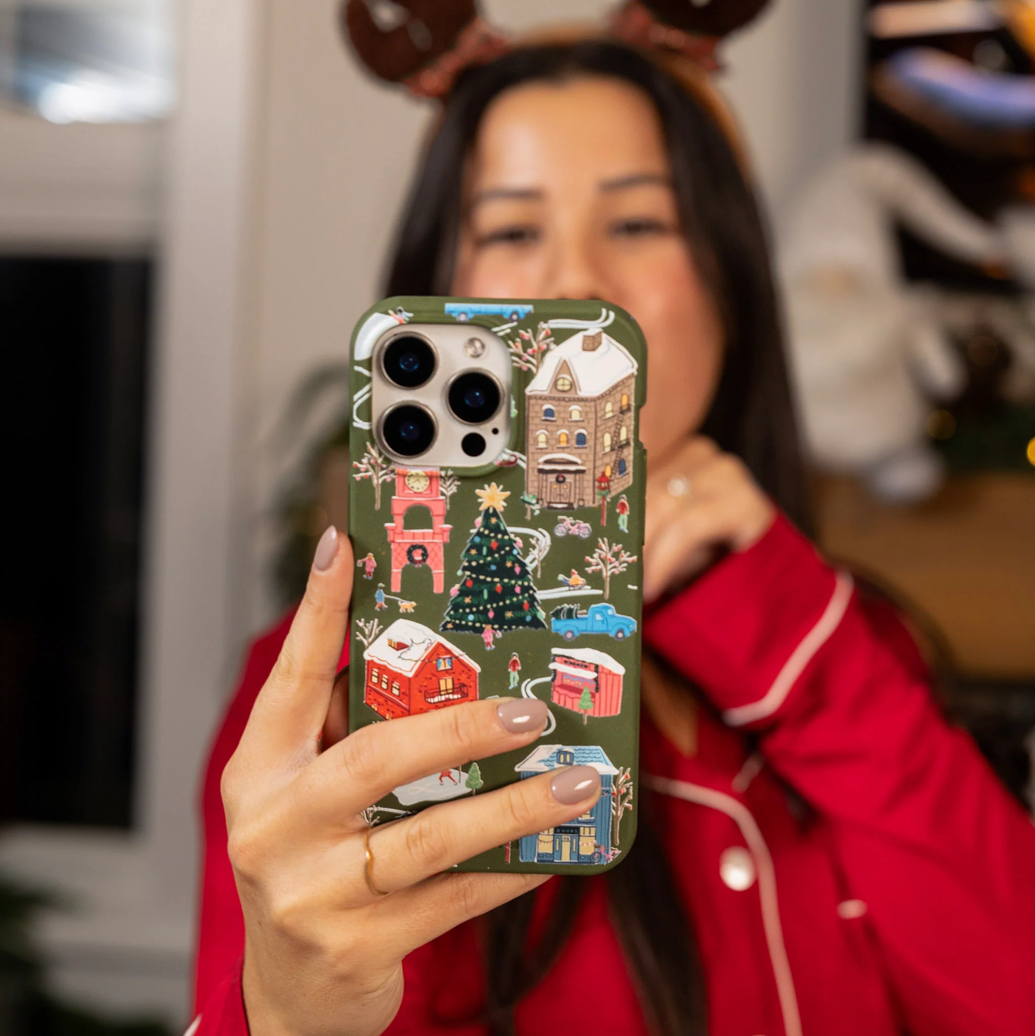 Forest Floor Tinsel Town iPhone 15 Plus Case - Image 6