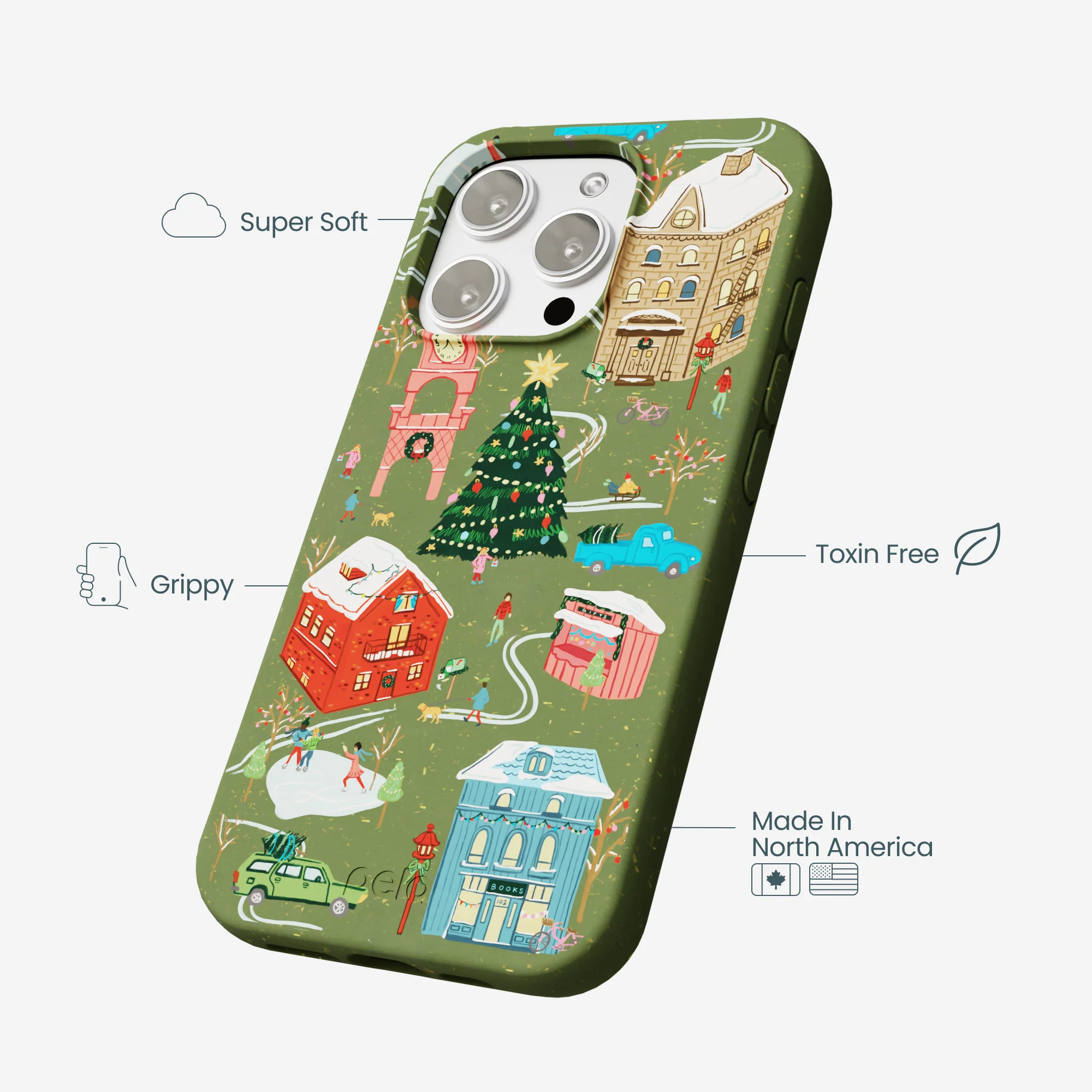 Forest Floor Tinsel Town iPhone 16 Pro Max Case - Image 4