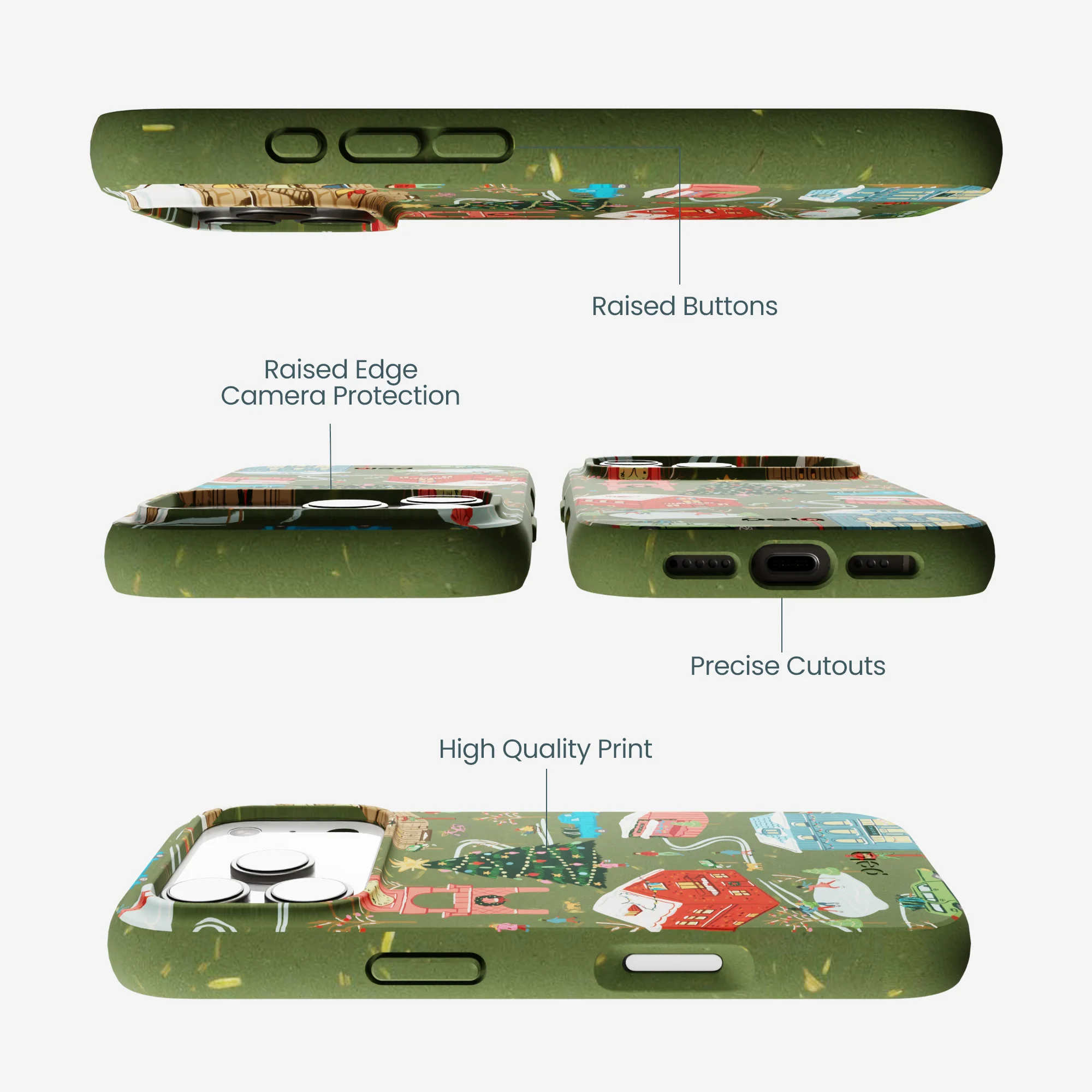 Forest Floor Tinsel Town iPhone 17 Pro Case - Image 3