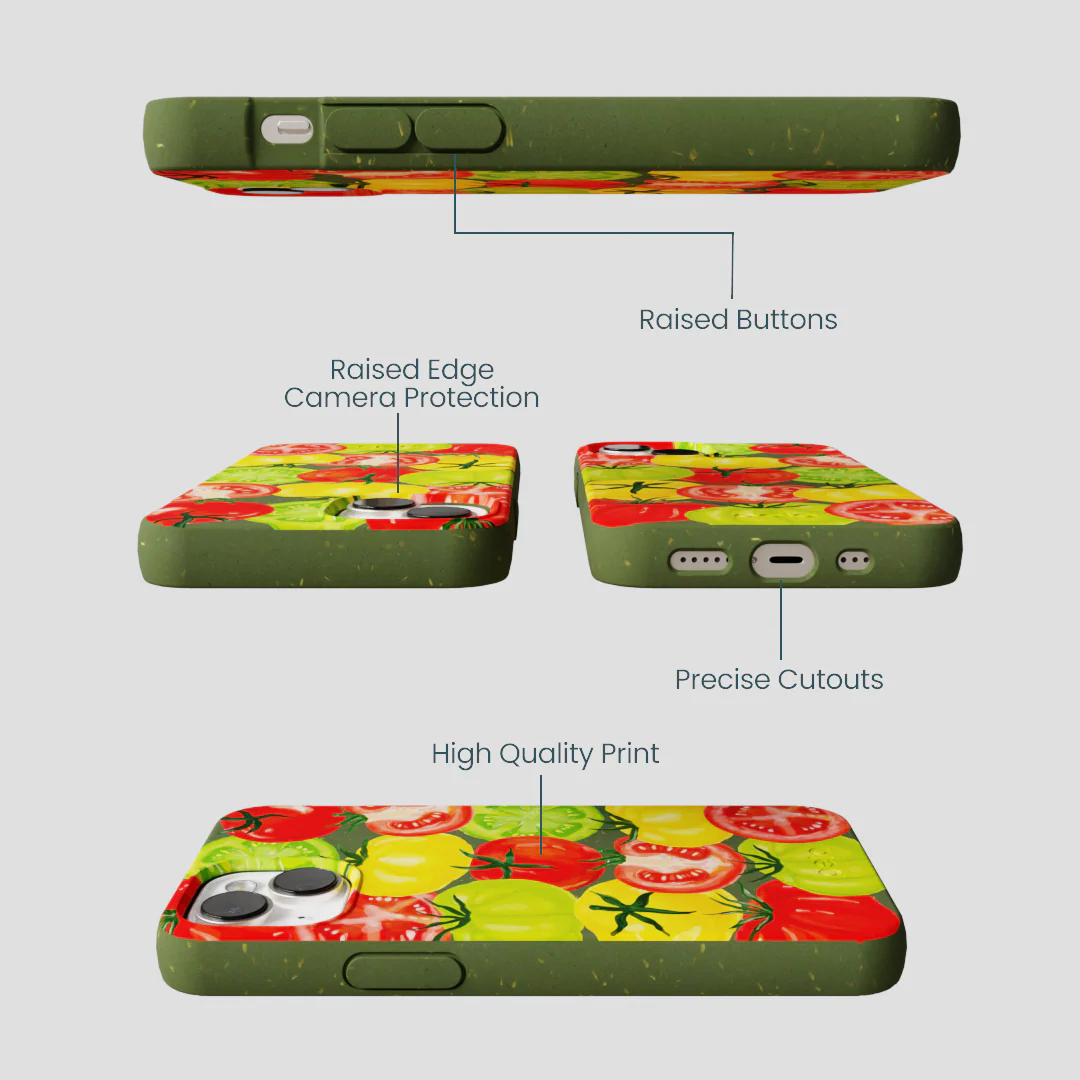 Forest Floor Tomato to Soup iPhone 13 Case - Image 3