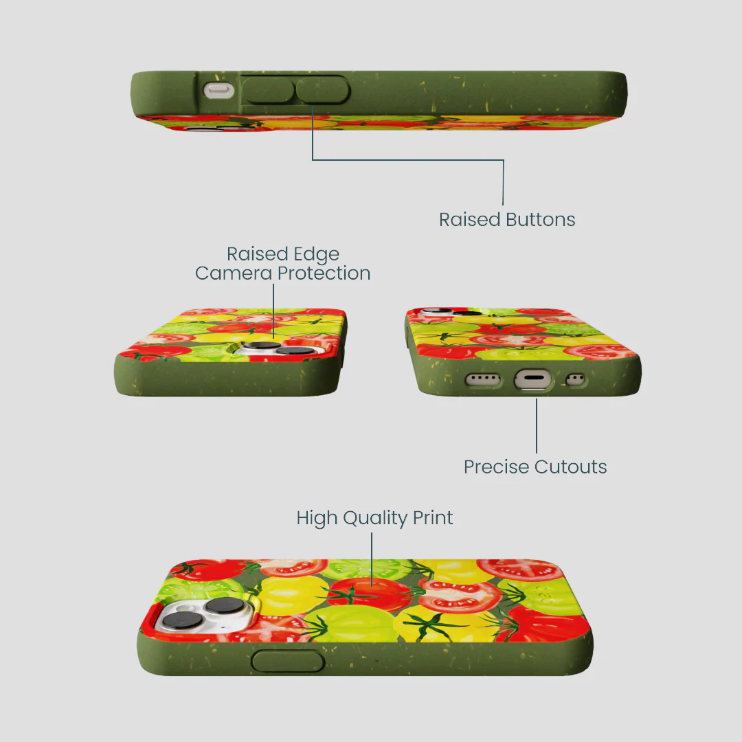 Forest Floor Tomato to Soup iPhone 13 Mini Case - Image 3