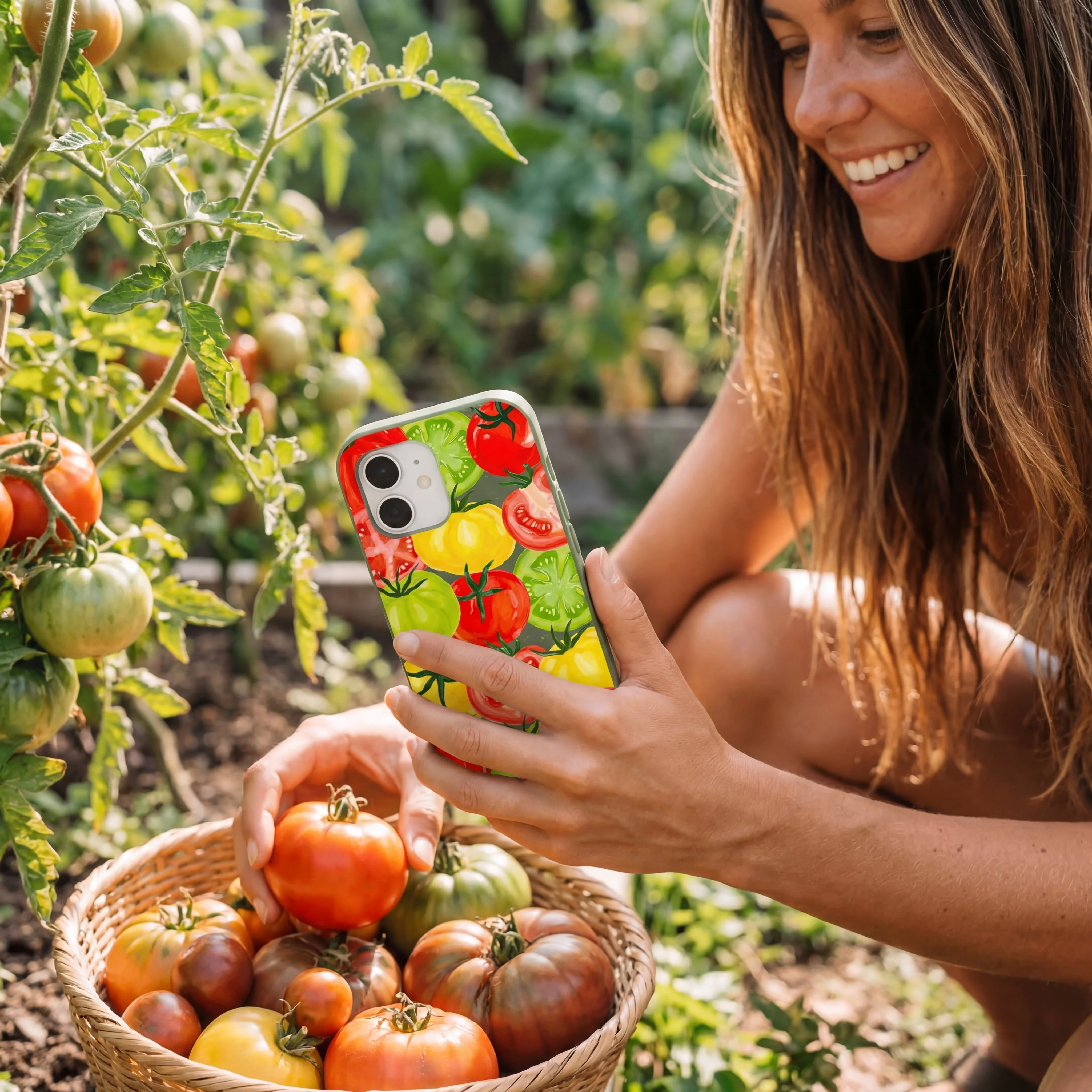 Forest Floor Tomato to Soup iPhone 15 Case - Image 2