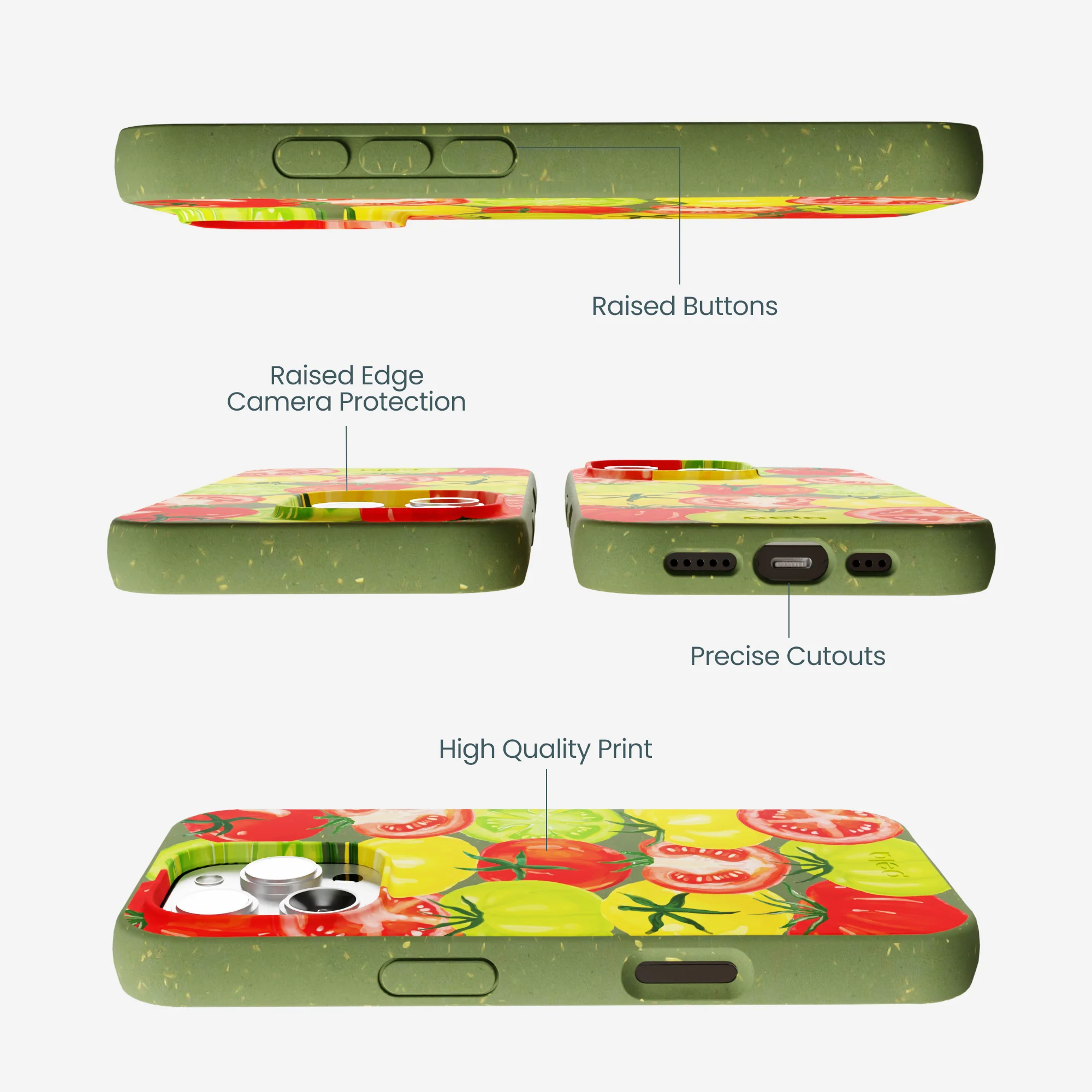 Forest Floor Tomato to Soup iPhone 16 Pro Max Case - Image 3