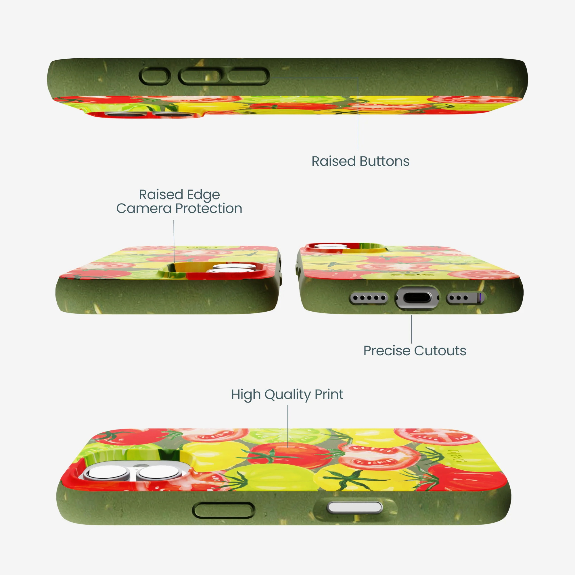 Forest Floor Tomato to Soup iPhone 17 Case - Image 3