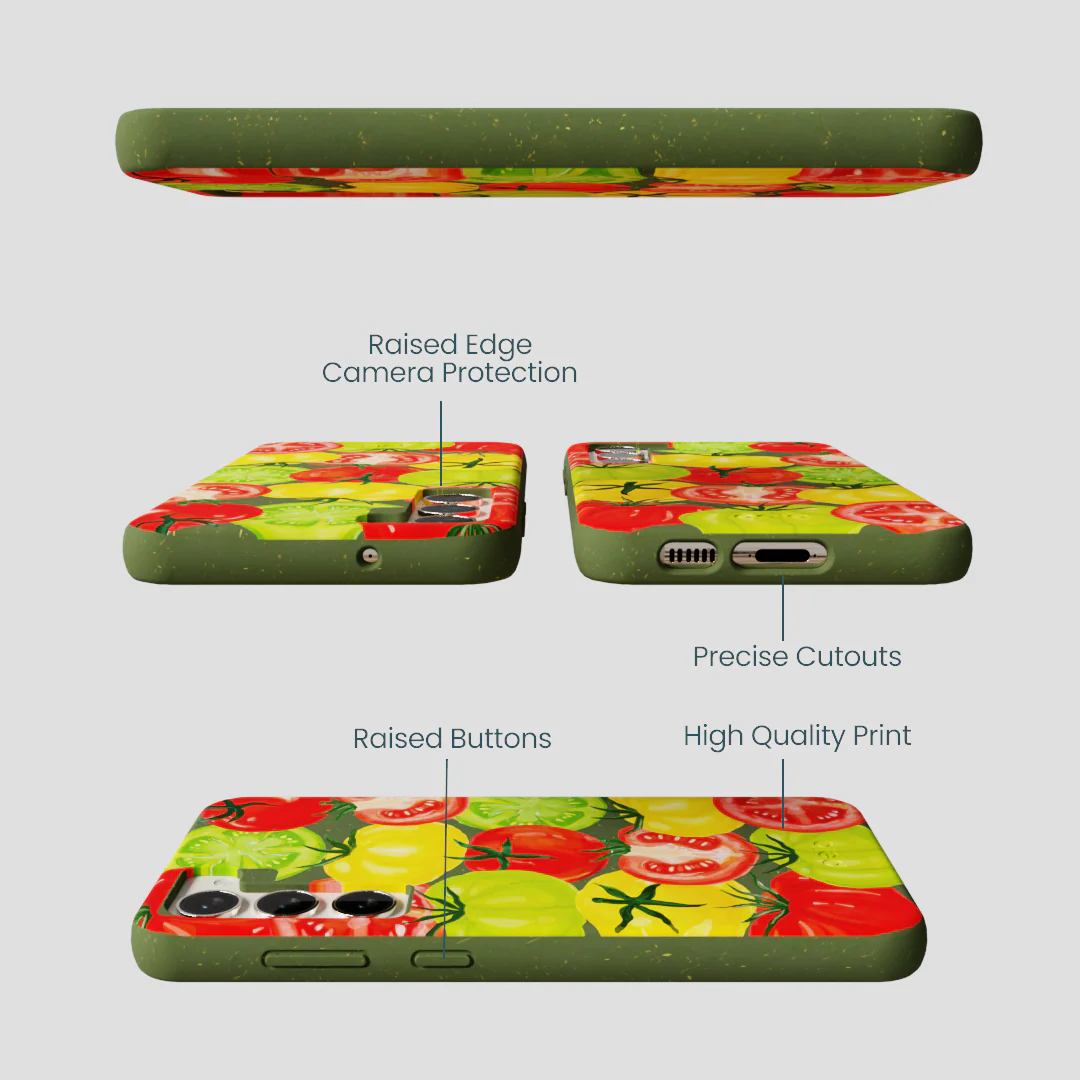 Forest Floor Tomato to Soup Samsung Galaxy S24+(Plus) Case - Image 3