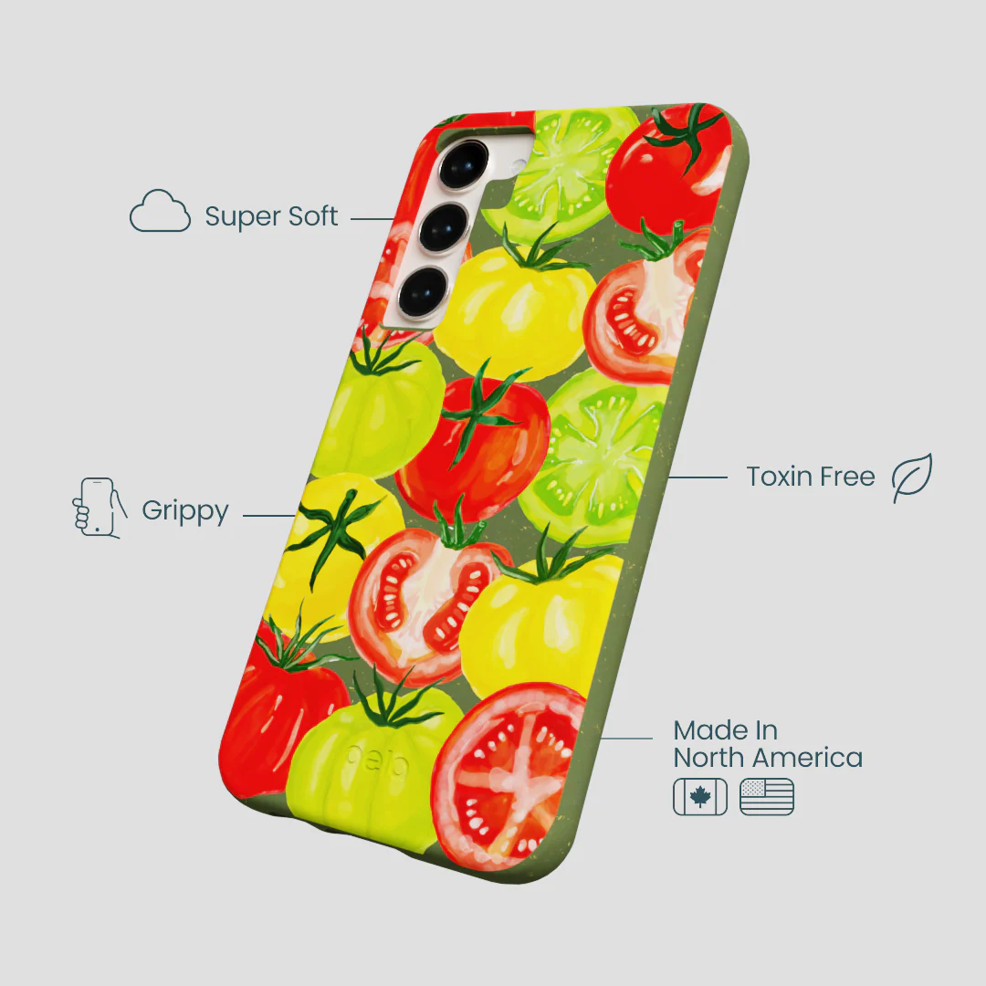 Forest Floor Tomato to Soup Samsung Galaxy S24+(Plus) Case - Image 4