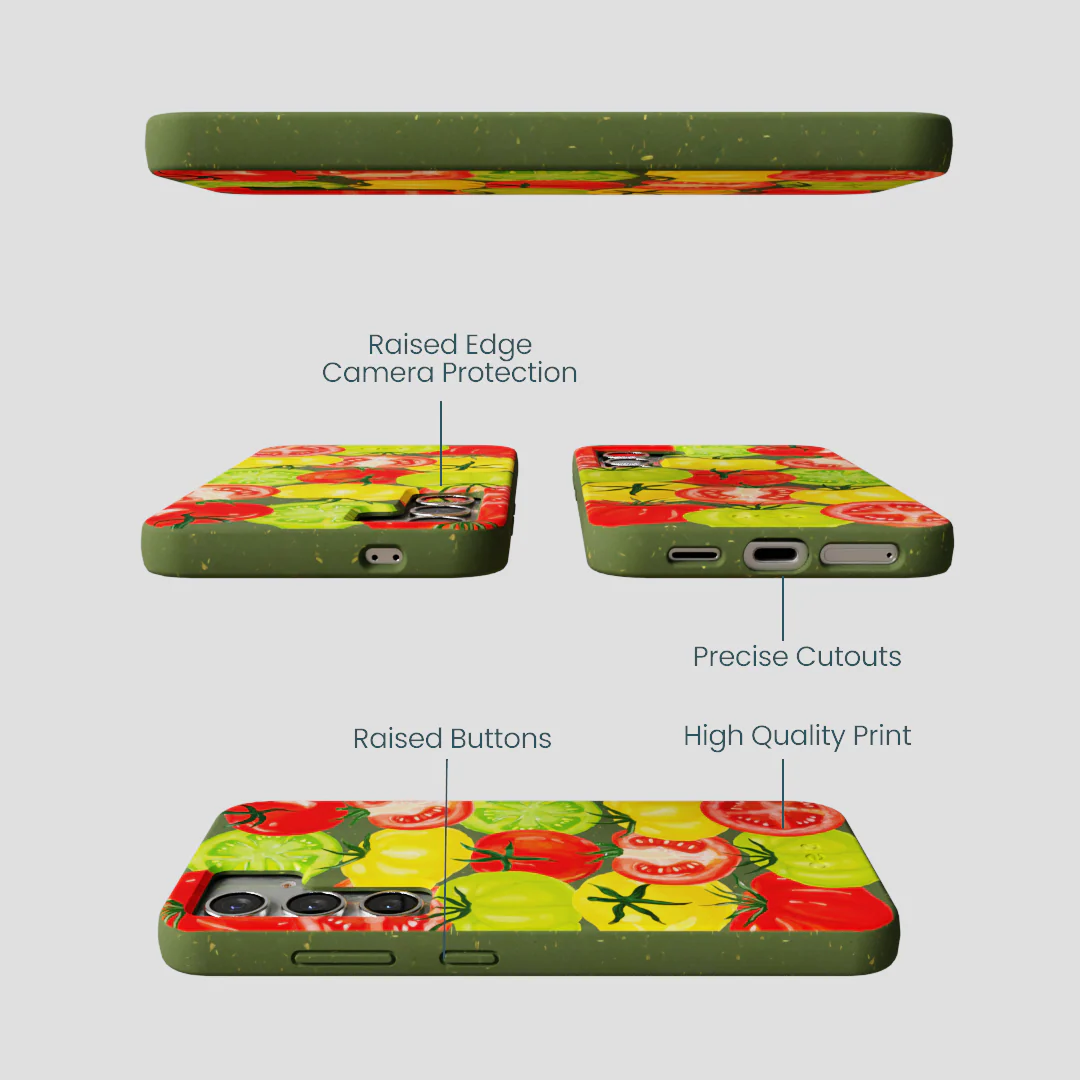 Forest Floor Tomato to Soup Samsung Galaxy S25 Case - Image 3