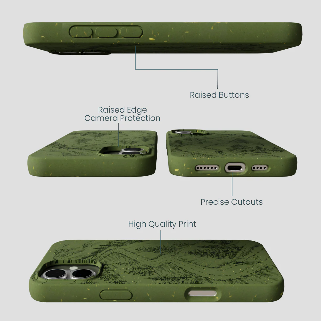 Forest Floor Trailbound iPhone 16 Plus Case - Image 3