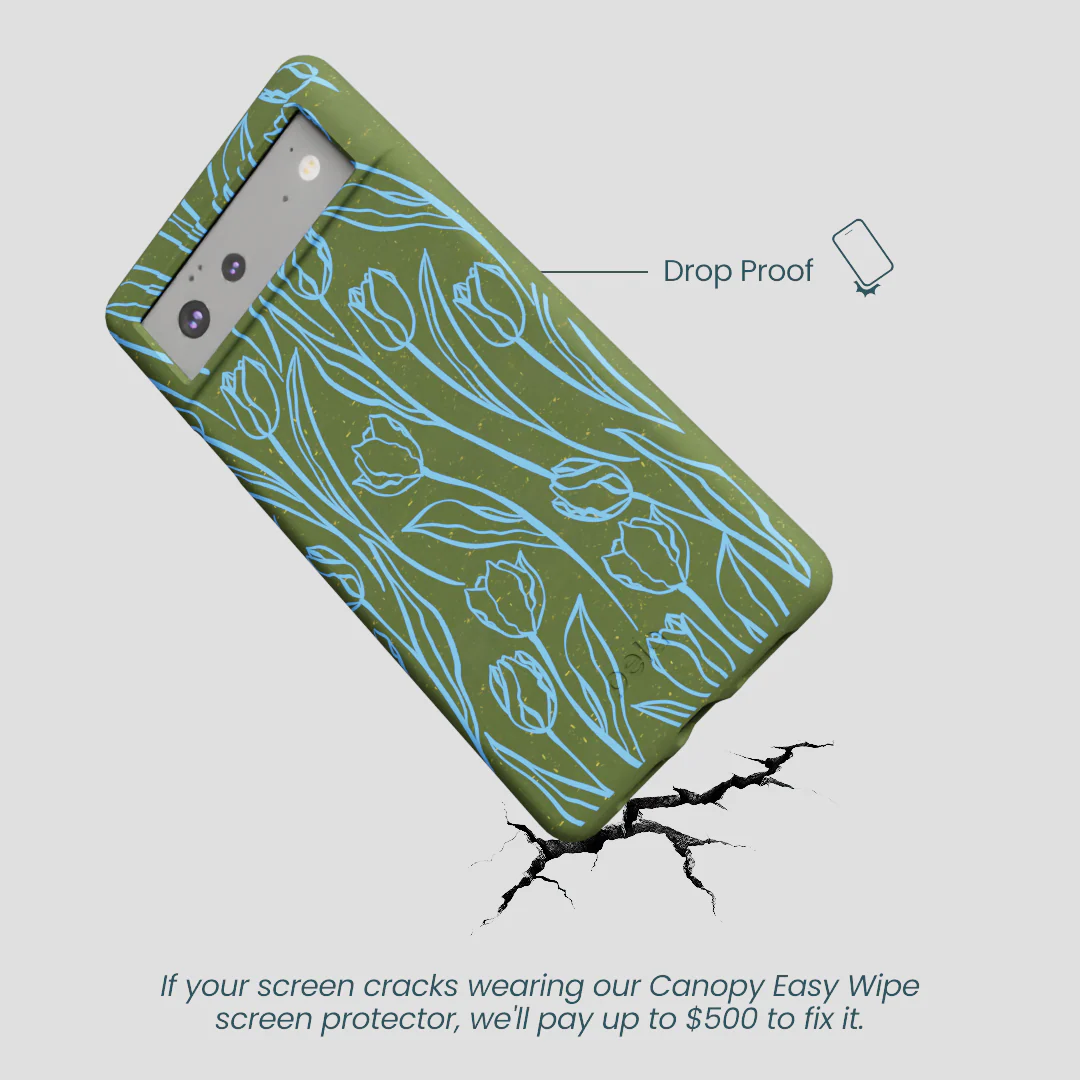 Forest Floor Tulip Dreams Google Pixel 6a Case - Image 5