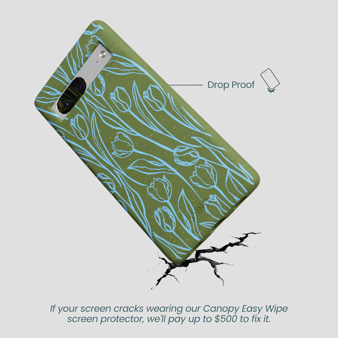 Forest Floor Tulip Dreams Google Pixel 7a Case - Image 5