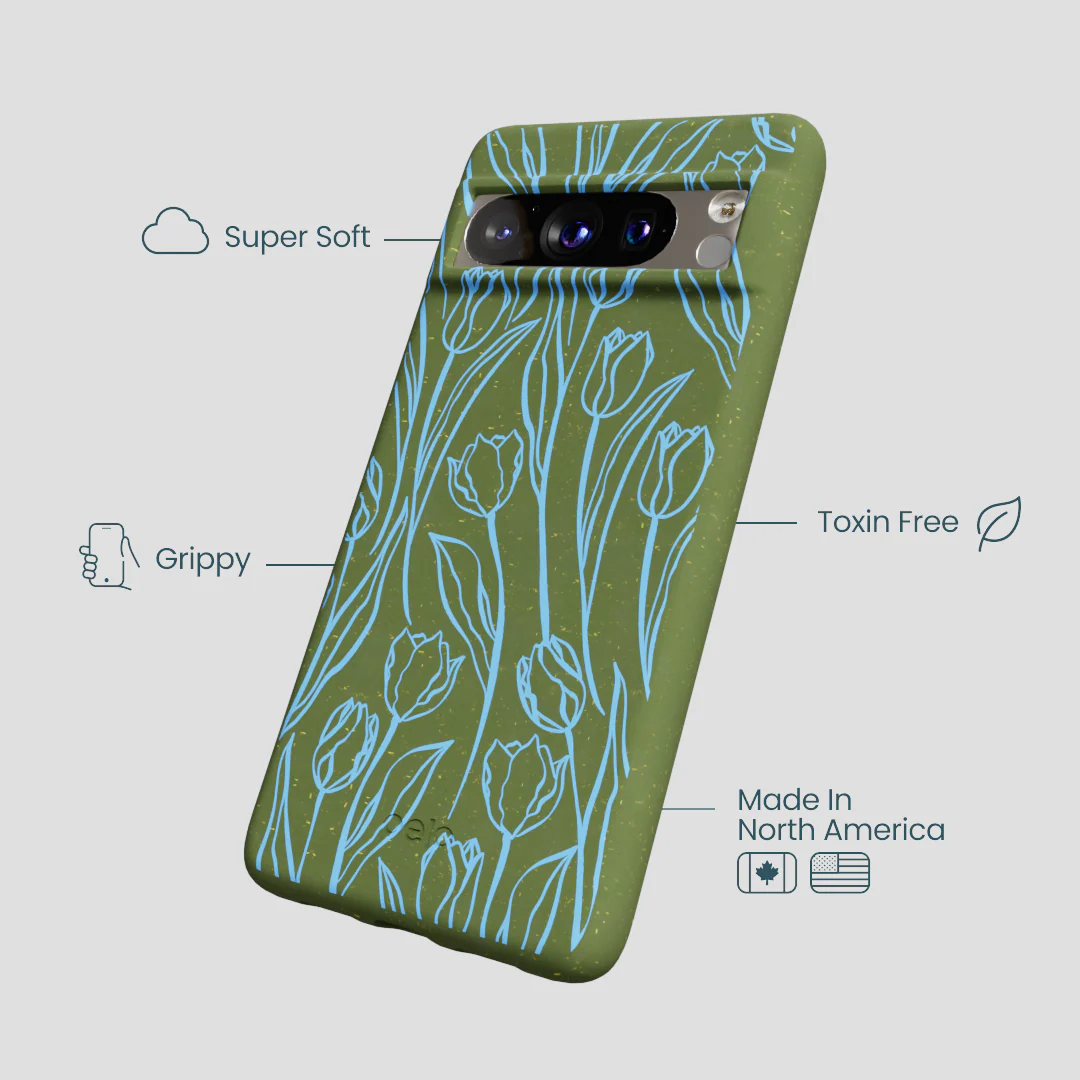 Forest Floor Tulip Dreams Google Pixel 8 Pro Case - Image 4