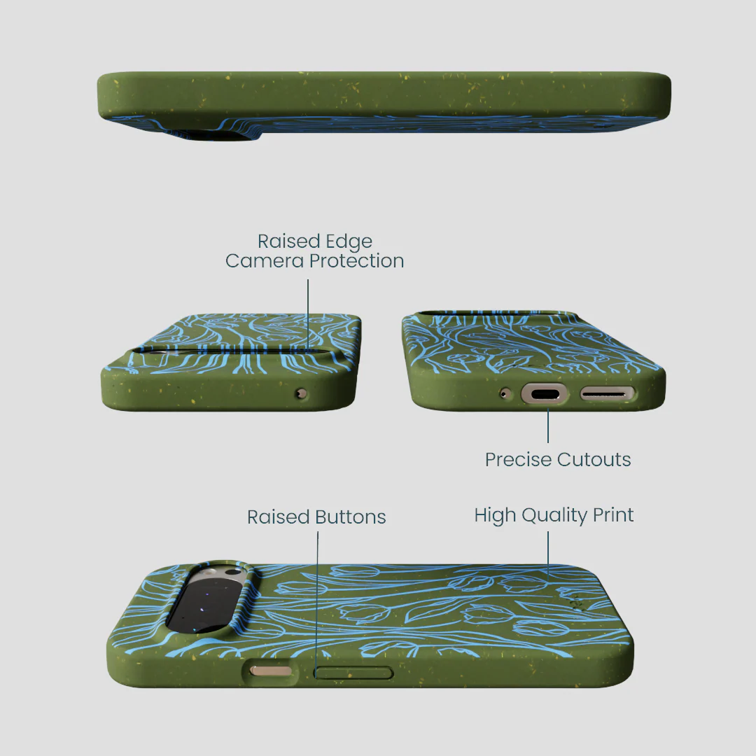 Forest Floor Tulip Dreams Google Pixel 9/9 Pro Case - Image 3