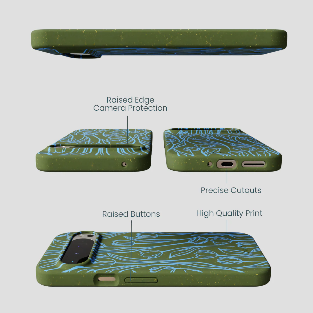 Forest Floor Tulip Dreams Google Pixel 9 Pro XL Case - Image 3