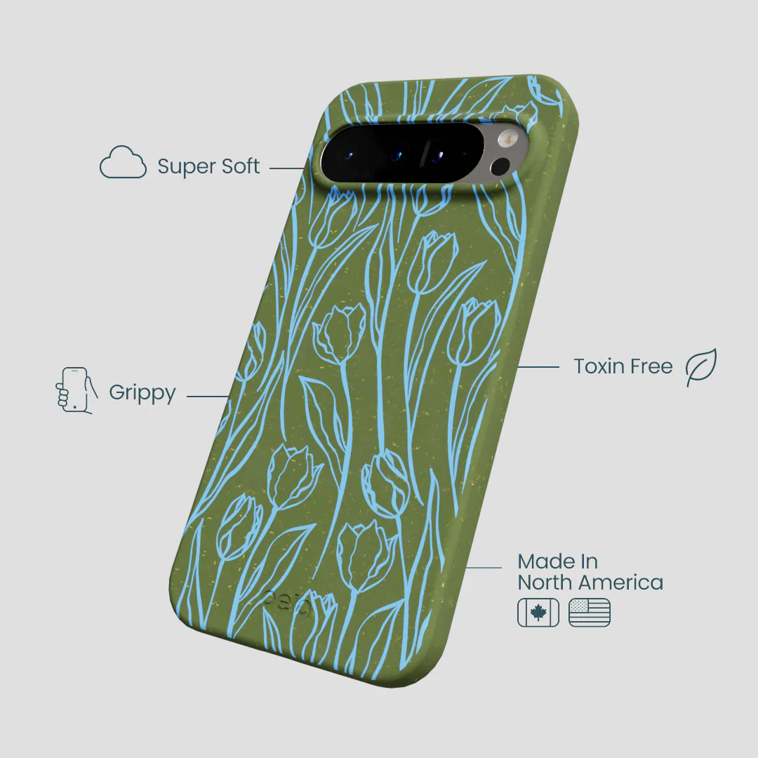 Forest Floor Tulip Dreams Google Pixel 9 Pro XL Case - Image 4