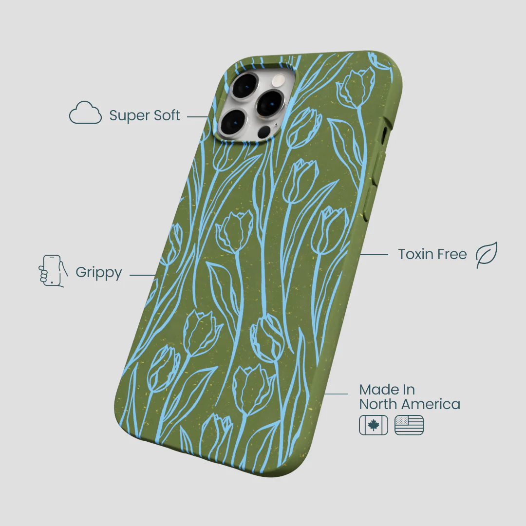 Forest Floor Tulip Dreams iPhone 12 Pro Max Case - Image 4