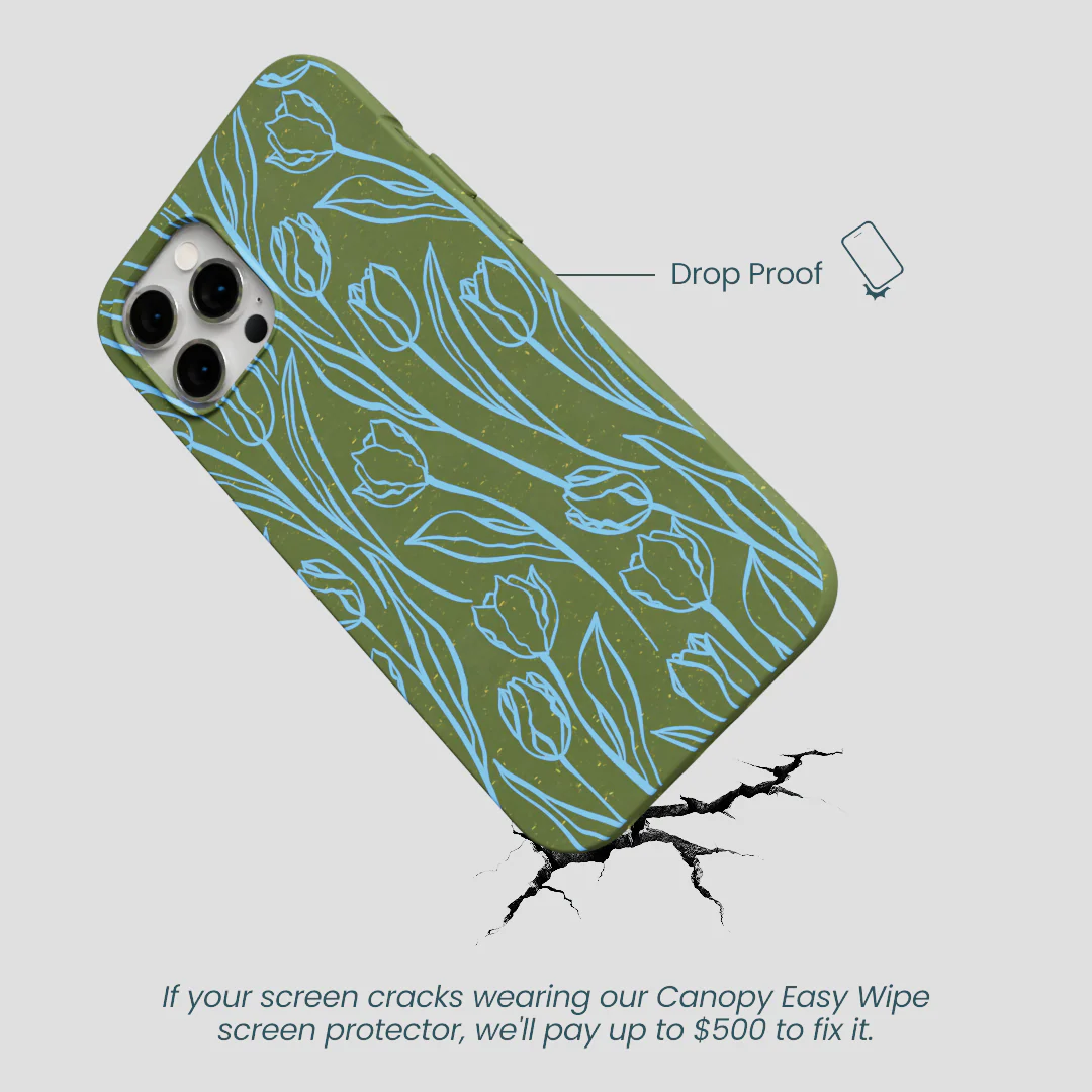 Forest Floor Tulip Dreams iPhone 12 Pro Max Case - Image 5