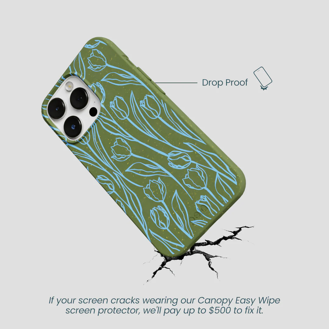 Forest Floor Tulip Dreams iPhone 13 Pro Case - Image 5