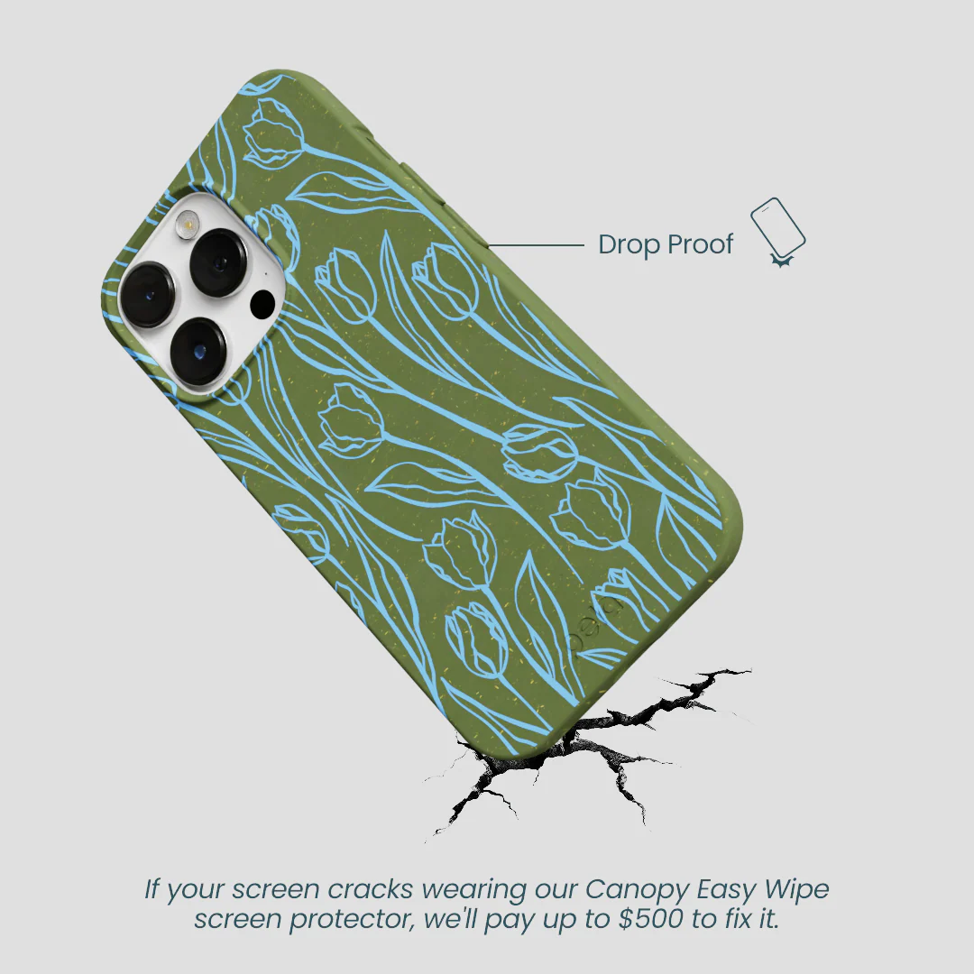 Forest Floor Tulip Dreams iPhone 13 Pro Max Case - Image 5