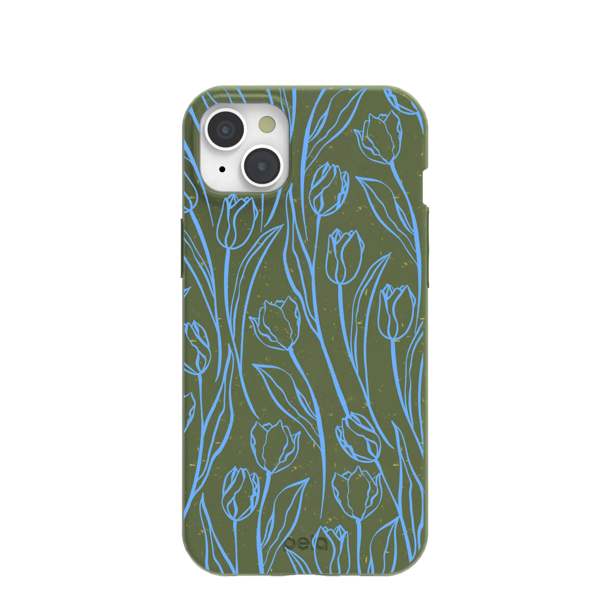 Forest Floor Tulip Dreams iPhone 15 Plus Case