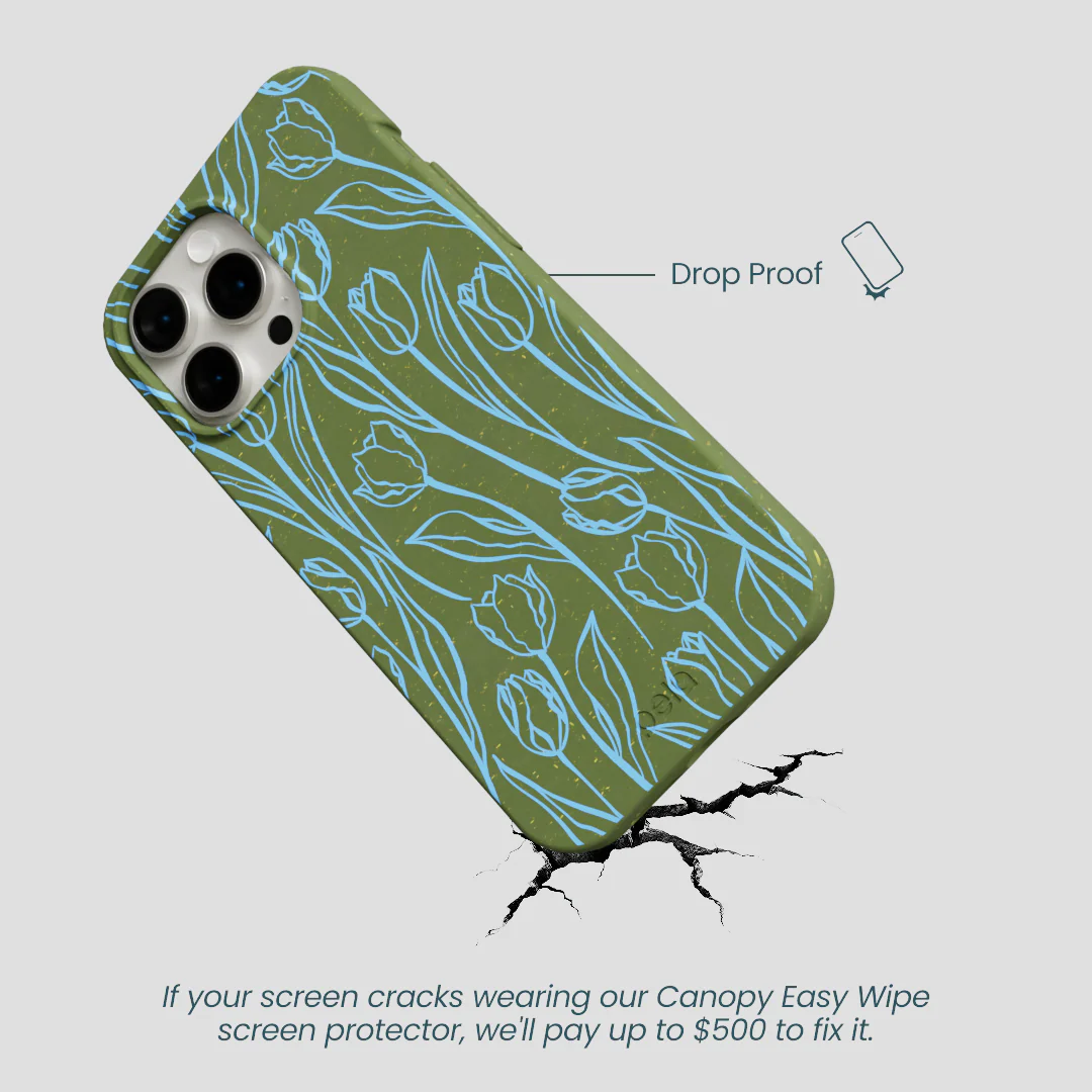 Forest Floor Tulip Dreams iPhone 15 Pro Max Case - Image 5