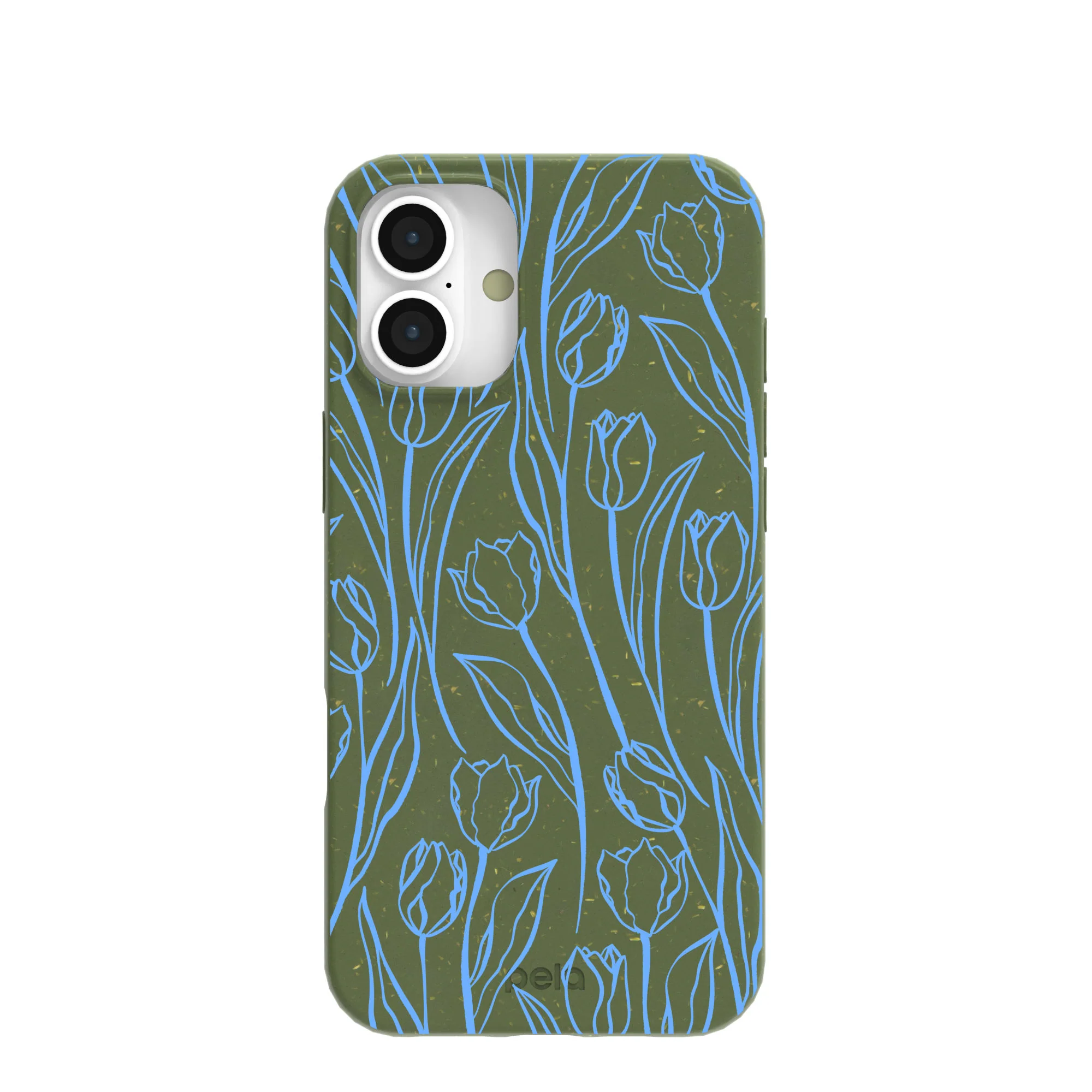 Forest Floor Tulip Dreams iPhone 16 Plus Case