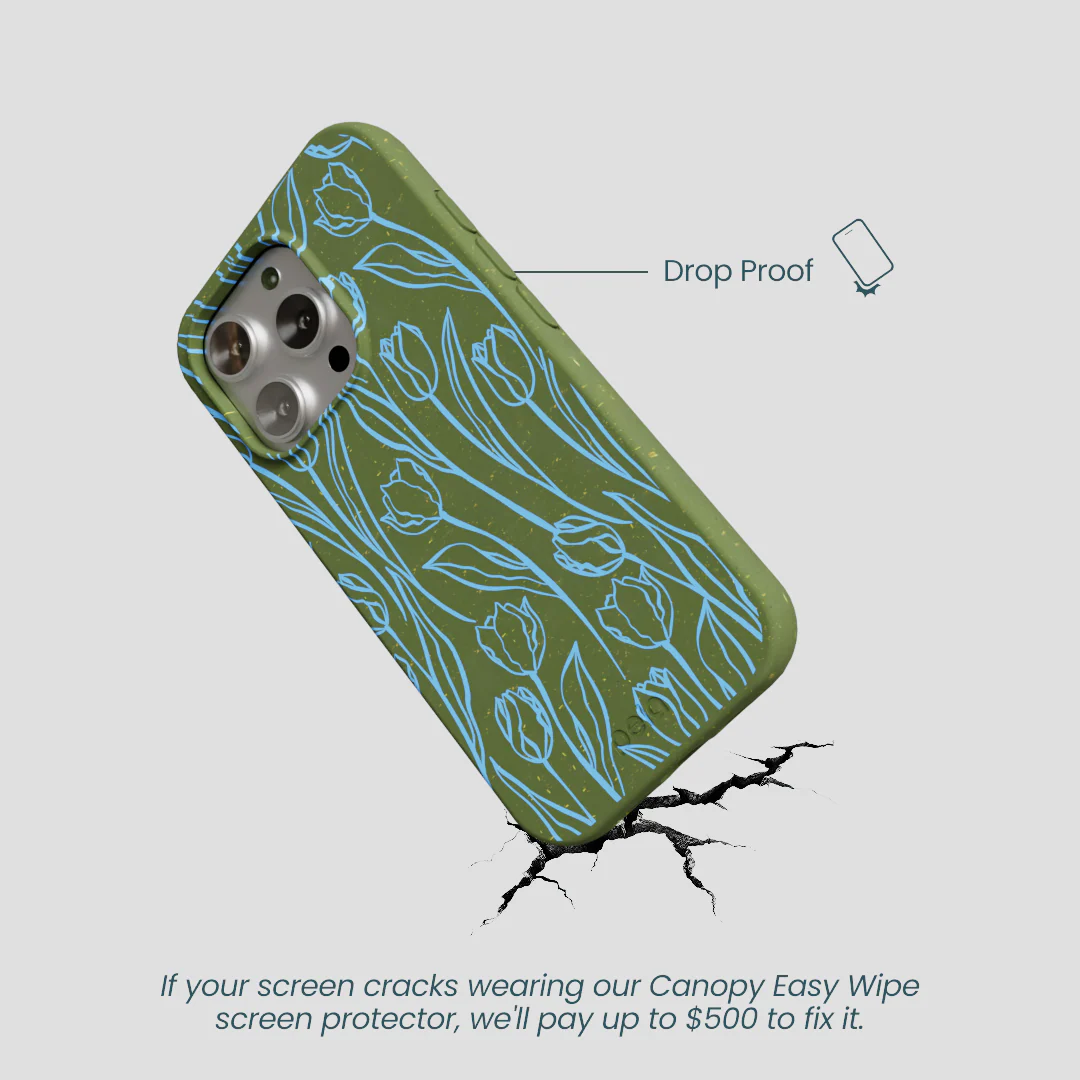 Forest Floor Tulip Dreams iPhone 16 Pro Case - Image 5