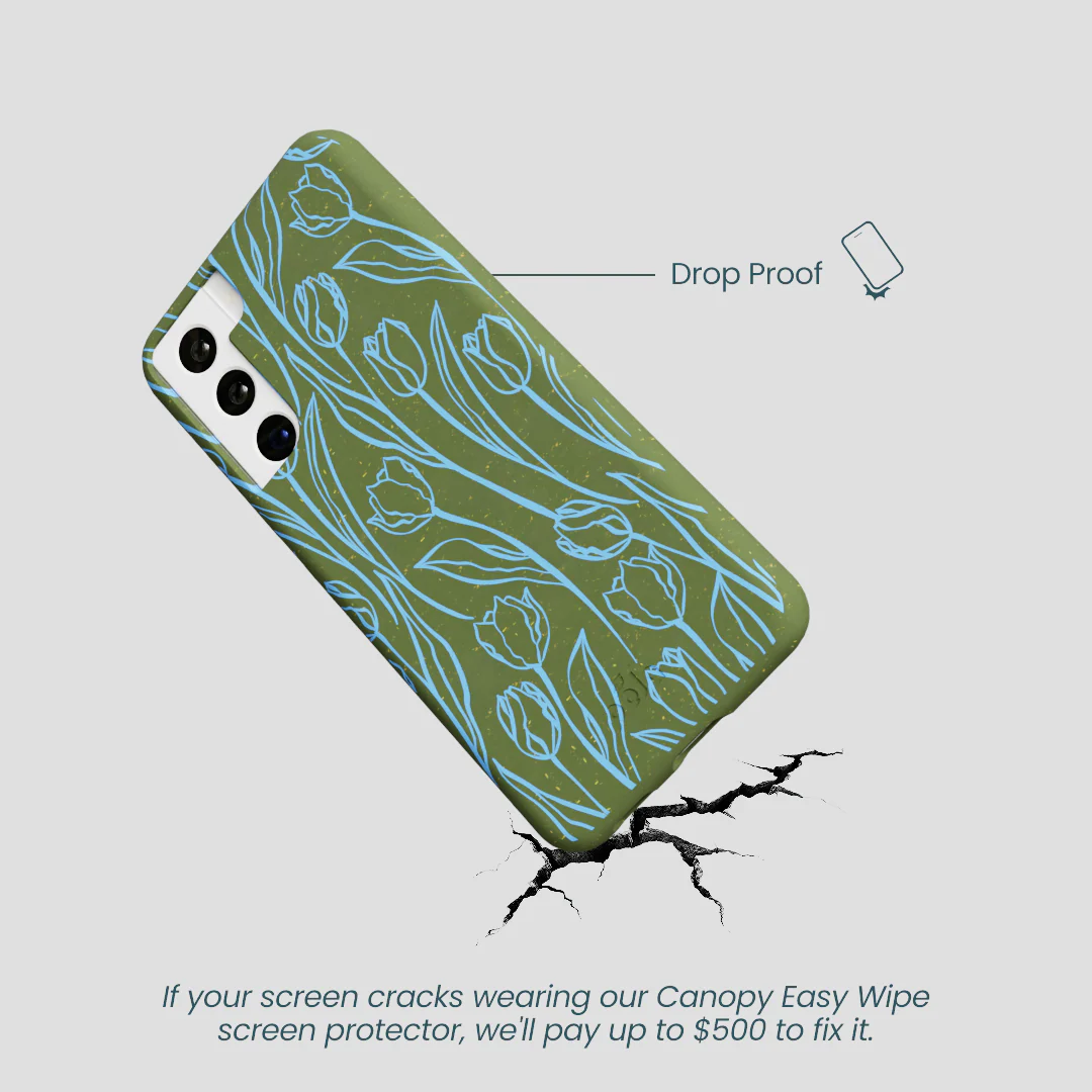 Forest Floor Tulip Dreams Samsung Galaxy S21 Case - Image 5
