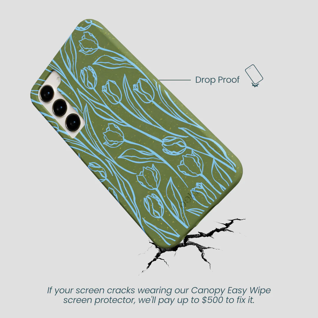 Forest Floor Tulip Dreams Samsung Galaxy S23+(Plus) Case - Image 5