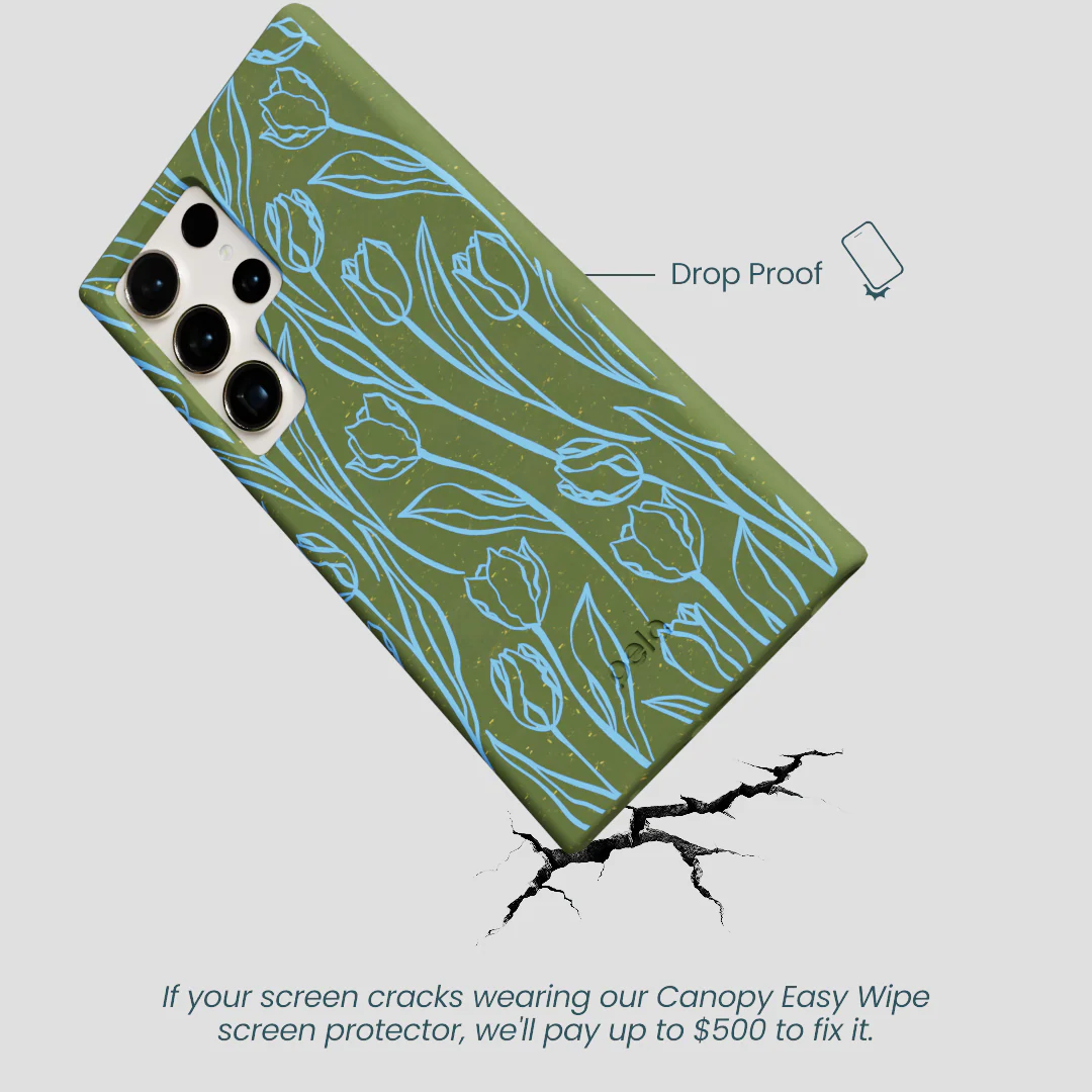 Forest Floor Tulip Dreams Samsung Galaxy S24 Ultra Case - Image 5