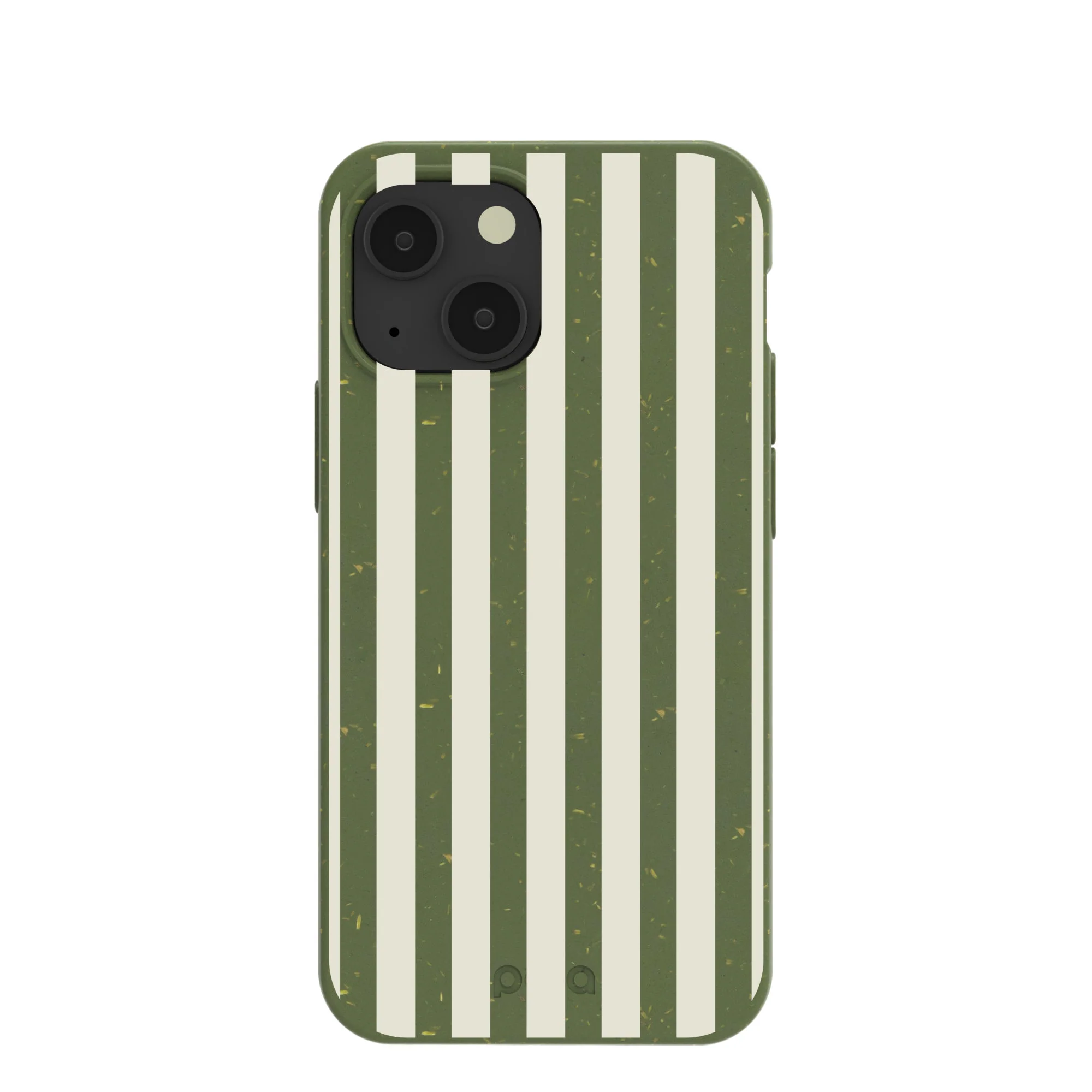 Forest Floor Vanilla Stripes iPhone 13 Mini Case