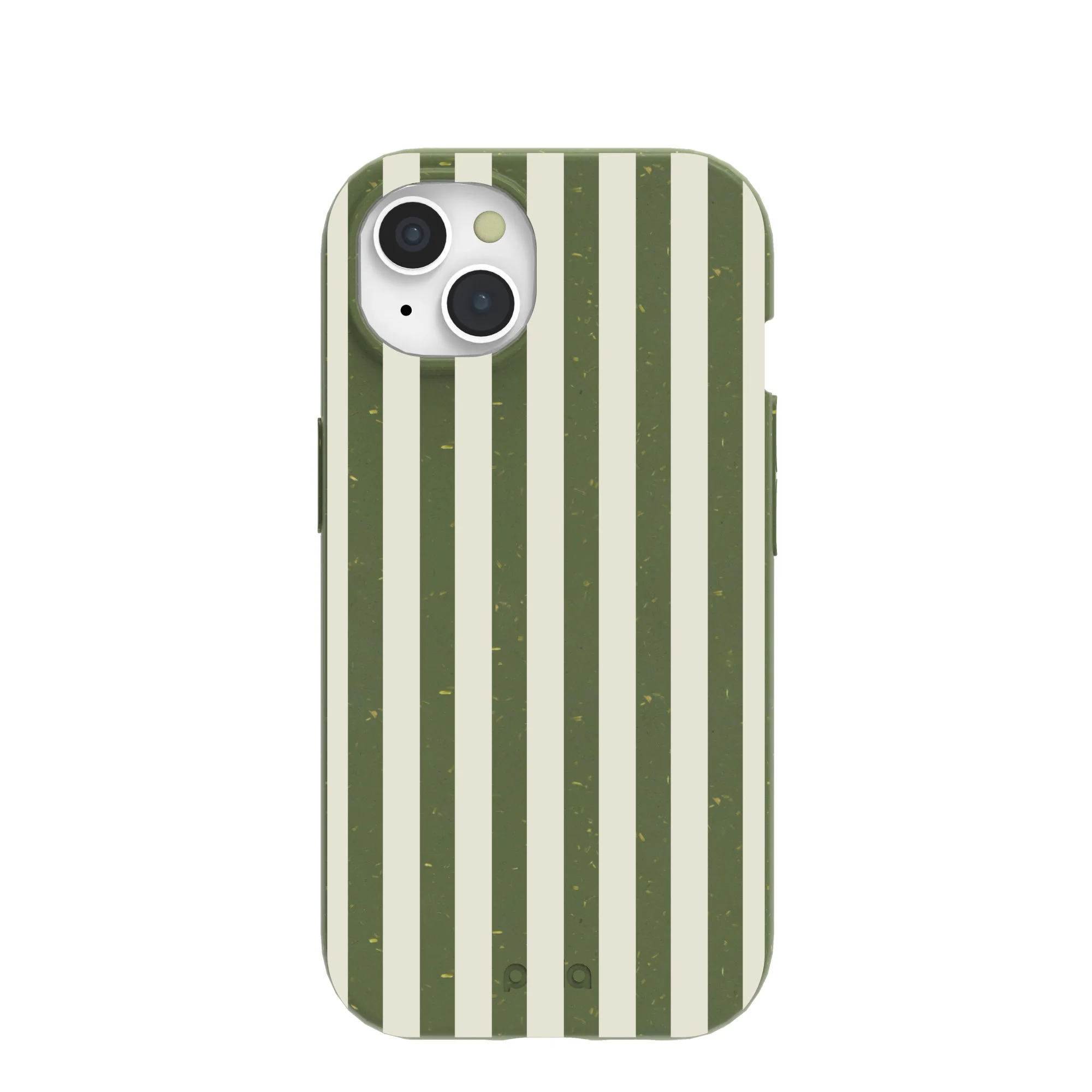 Forest Floor Vanilla Stripes iPhone 15 Case