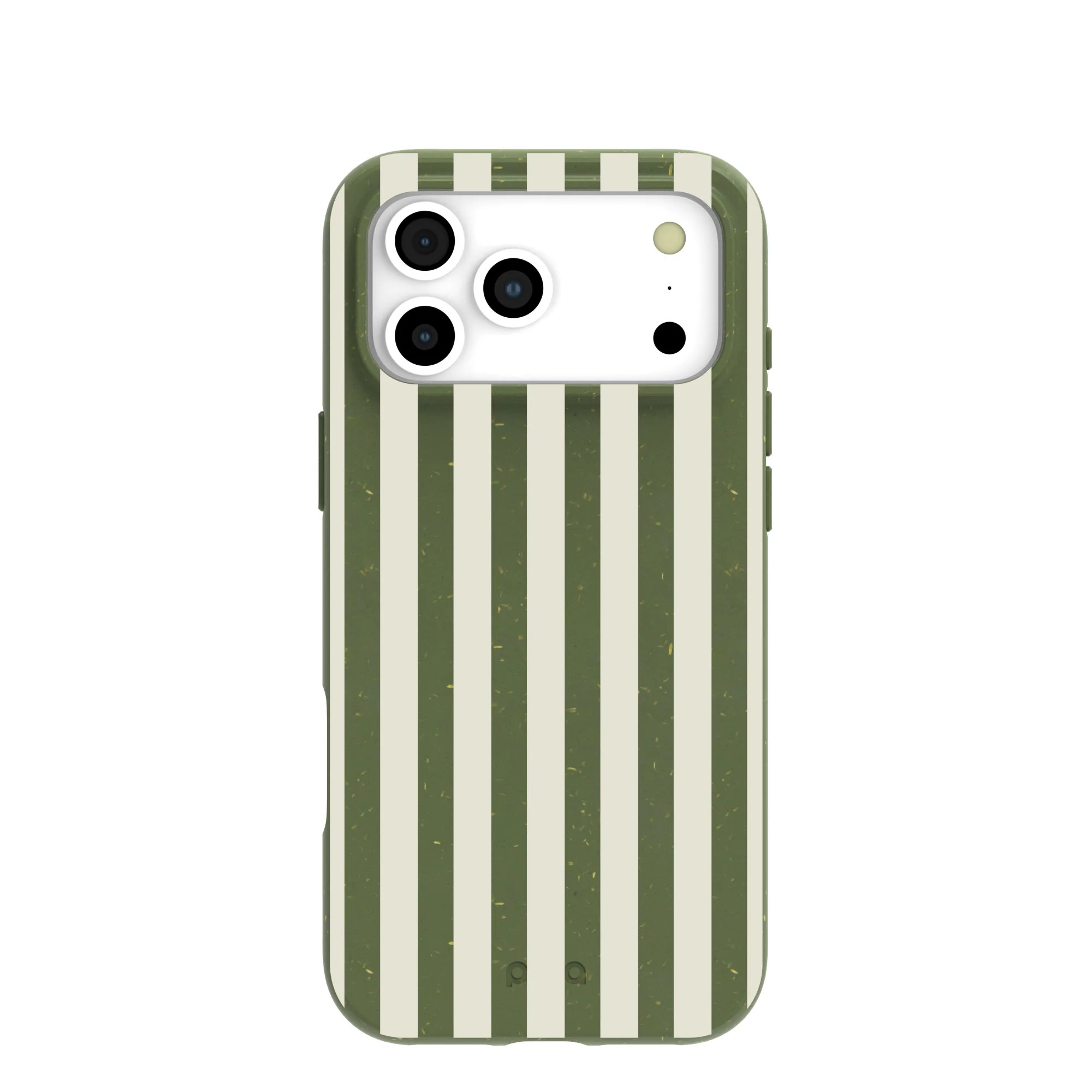 Forest Floor Vanilla Stripes iPhone 17 Pro Max Case