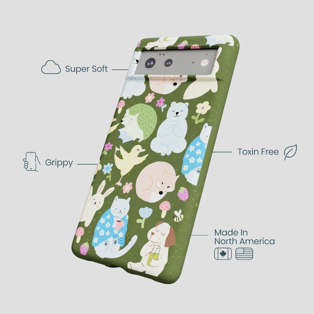 Forest Floor Wellness Creatures Google Pixel 6 Case - Image 4