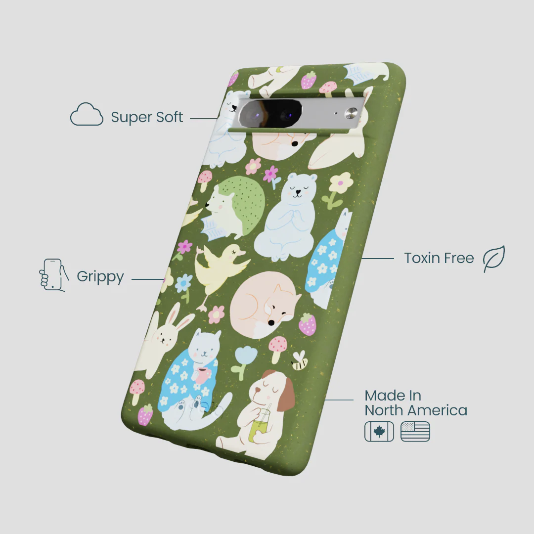 Forest Floor Wellness Creatures Google Pixel 7 Case - Image 4