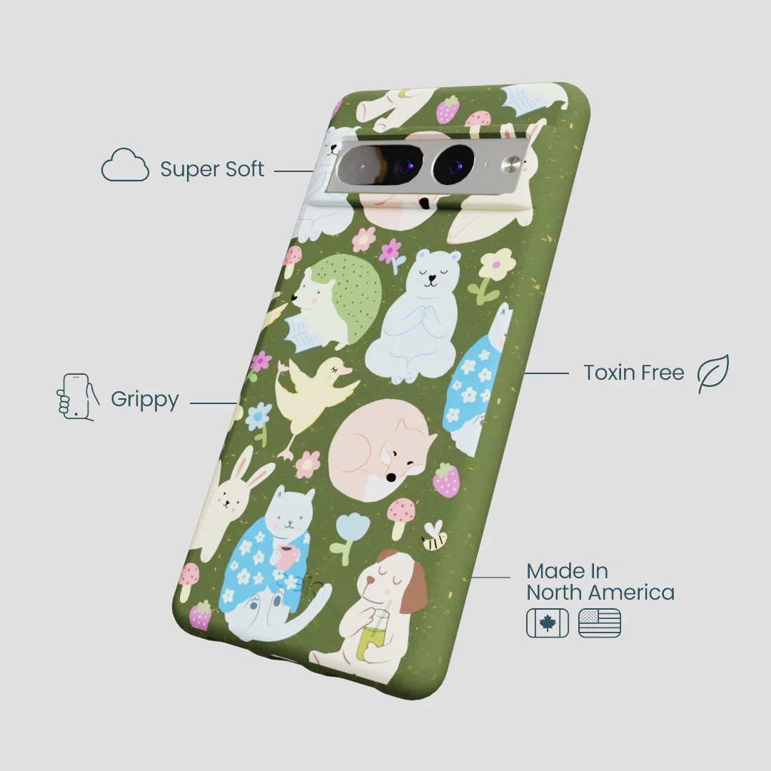 Forest Floor Wellness Creatures Google Pixel 7 Pro Case - Image 4