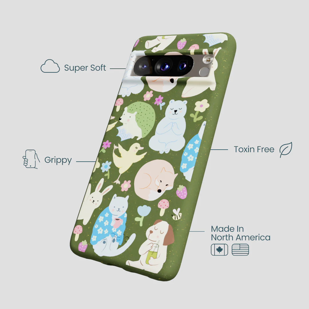 Forest Floor Wellness Creatures Google Pixel 8 Pro Case - Image 4