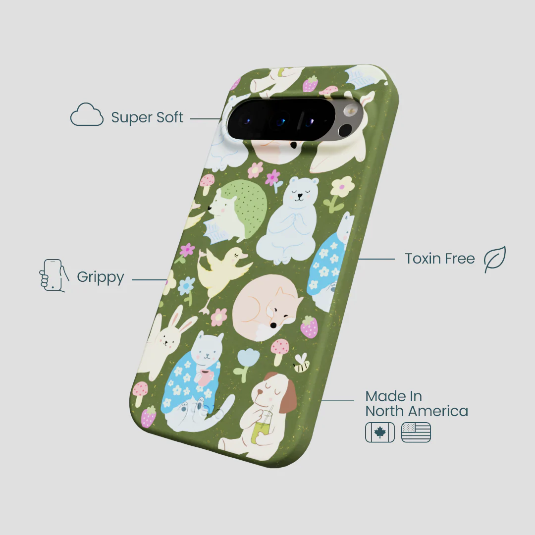 Forest Floor Wellness Creatures Google Pixel 9/9 Pro Case - Image 4