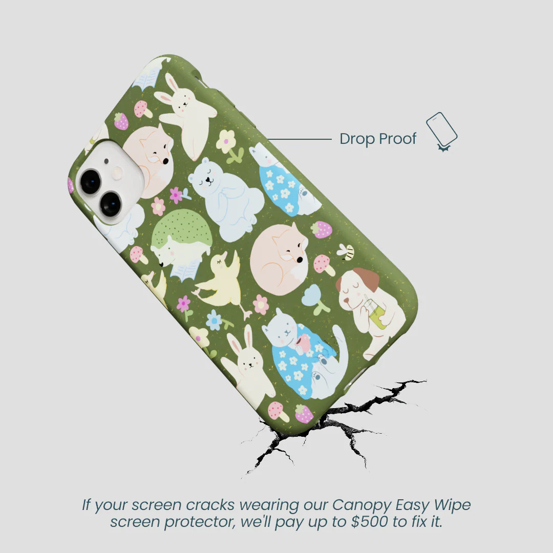 Forest Floor Wellness Creatures iPhone 11 Case - Image 5