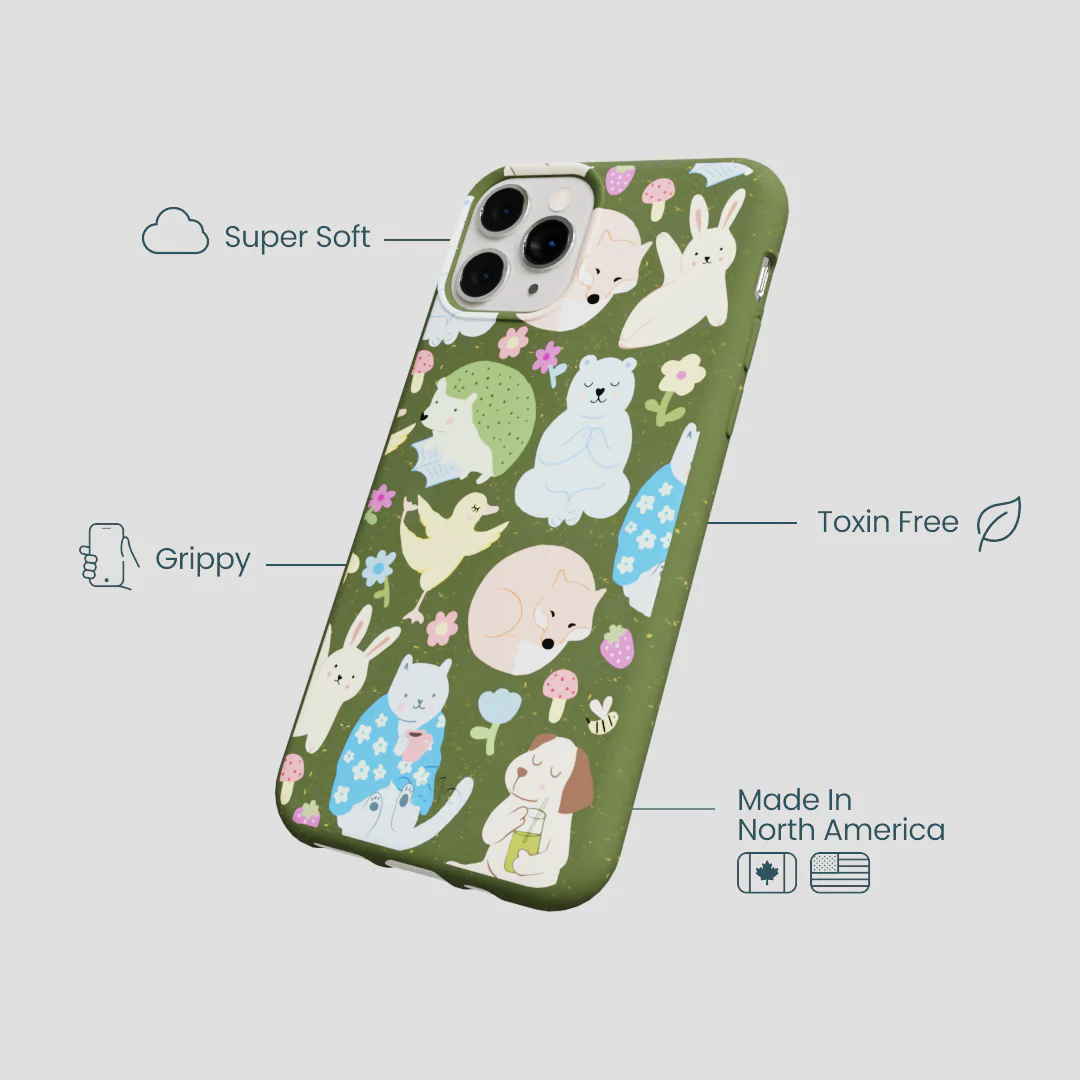 Forest Floor Wellness Creatures iPhone 11 Pro Case - Image 4