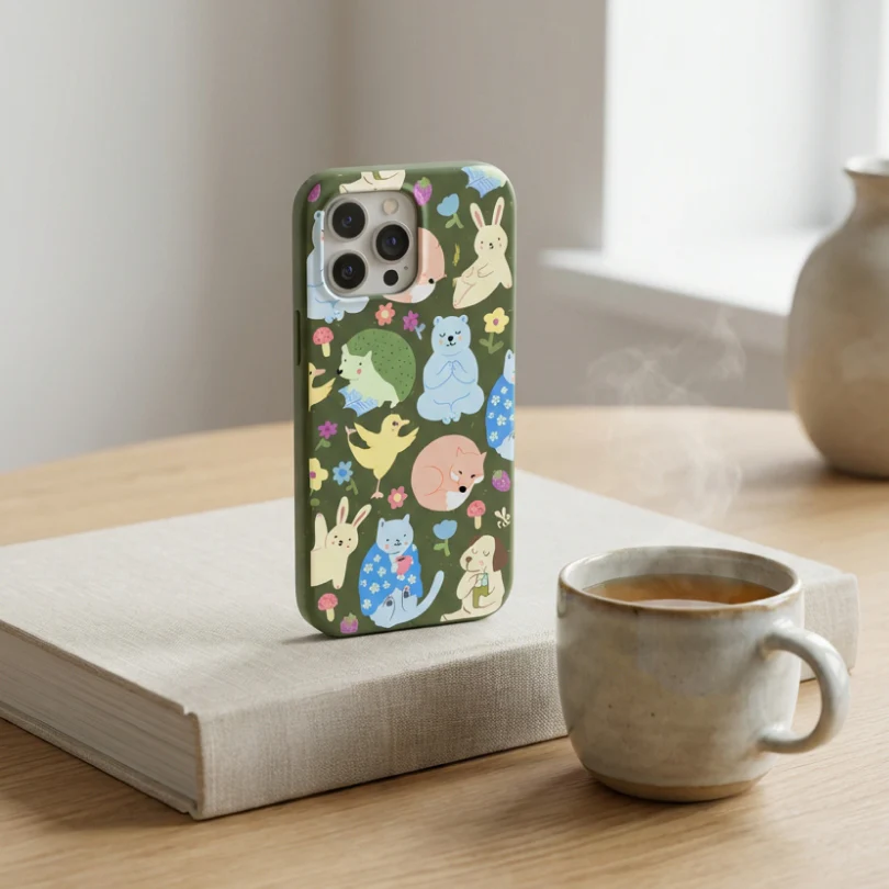 Forest Floor Wellness Creatures iPhone 12 Pro Max Case - Image 2