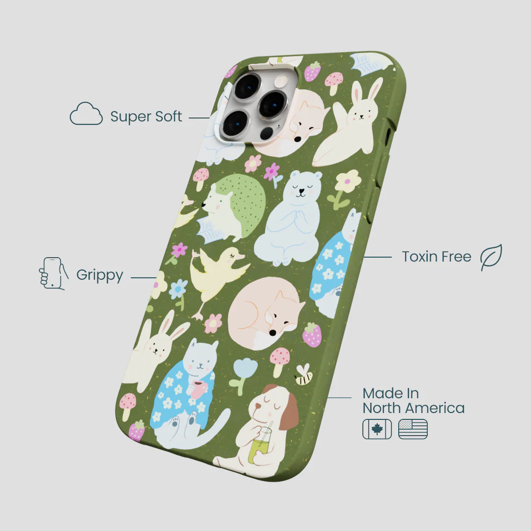Forest Floor Wellness Creatures iPhone 12 Pro Max Case - Image 4