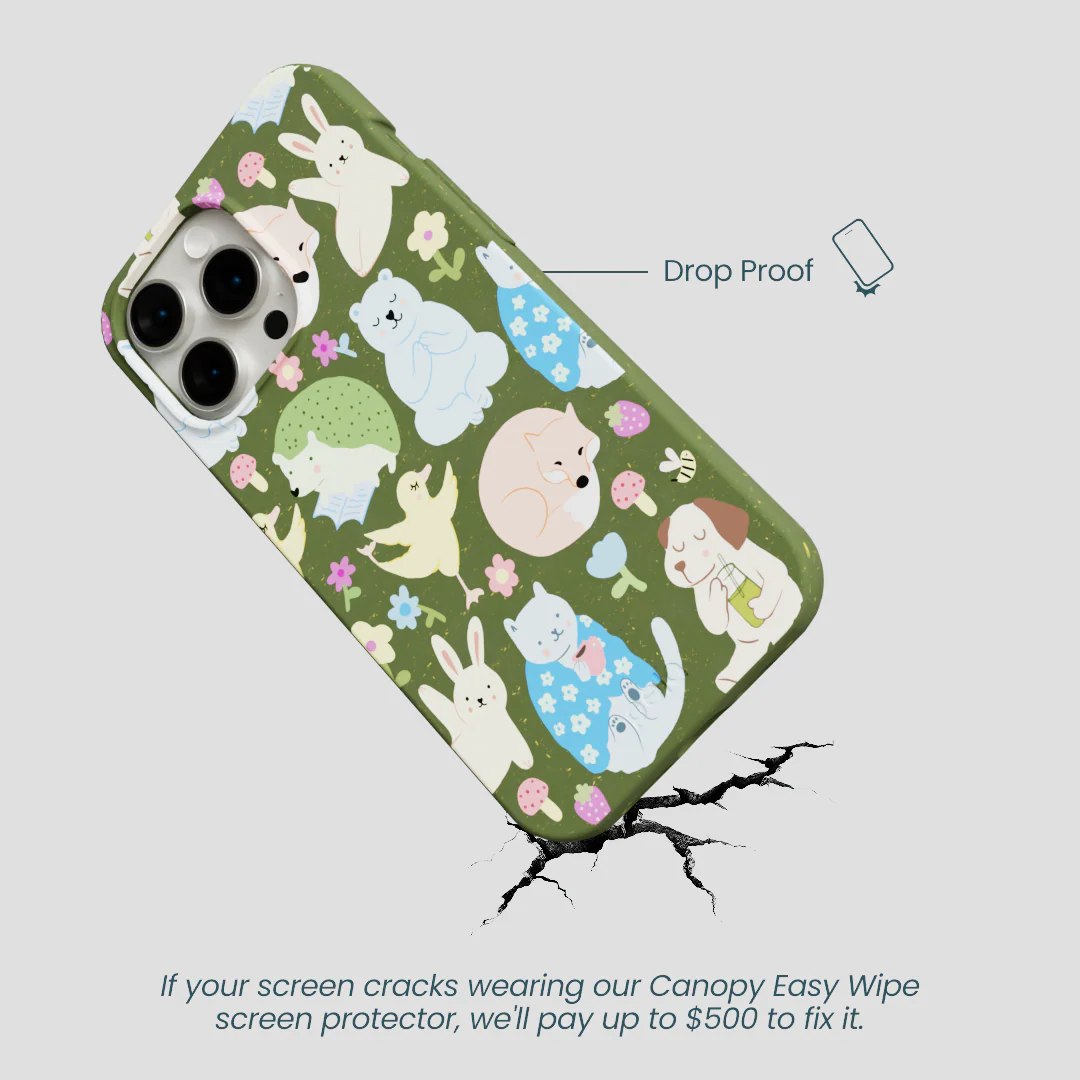 Forest Floor Wellness Creatures iPhone 14 Pro Max Case - Image 5